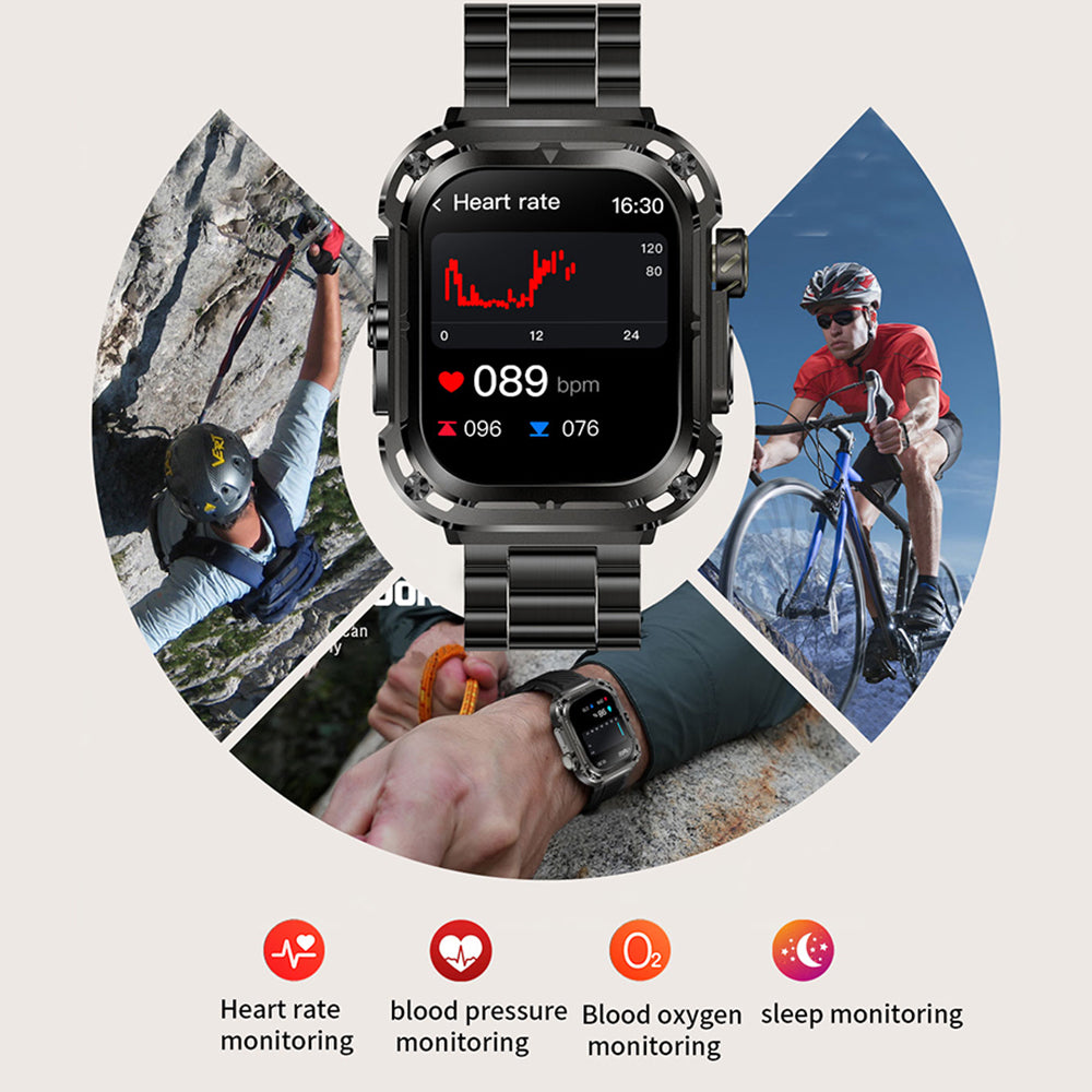 Smart Watches for Women Men (Answer/Make Calls) Compatible with iPhone/Android Phones, Fitness Tracker 100+ Sports Tracker Watch