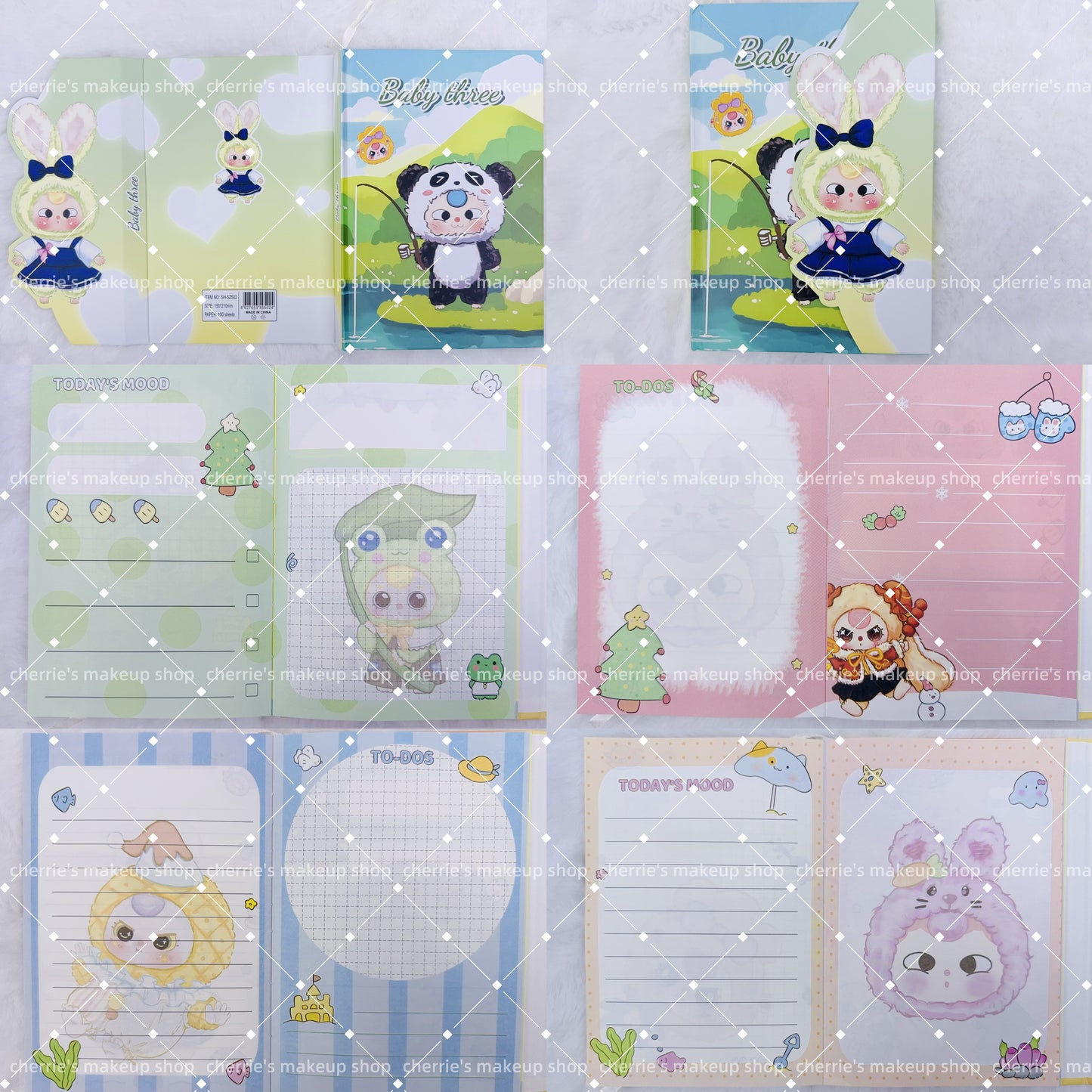 Self-Pick Baby Three NOTEBOOK