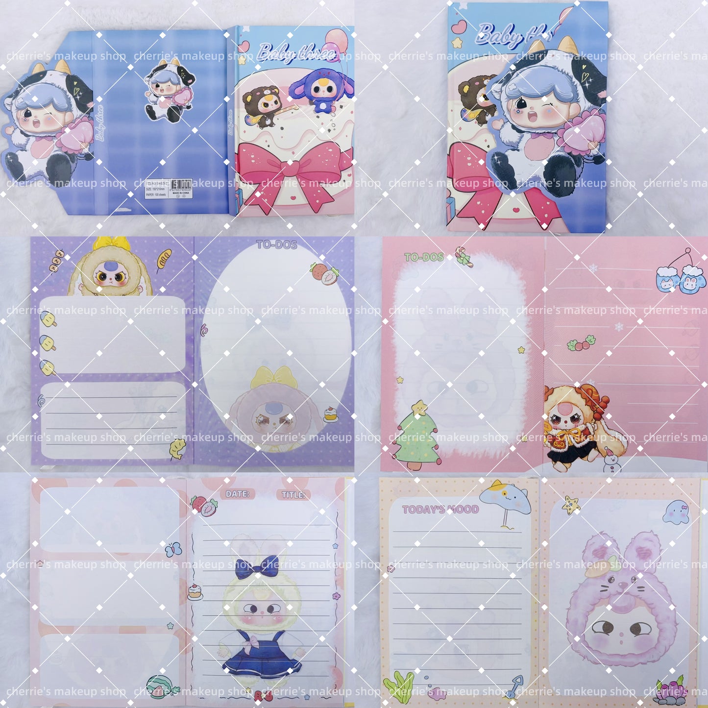 Self-Pick Baby Three NOTEBOOK