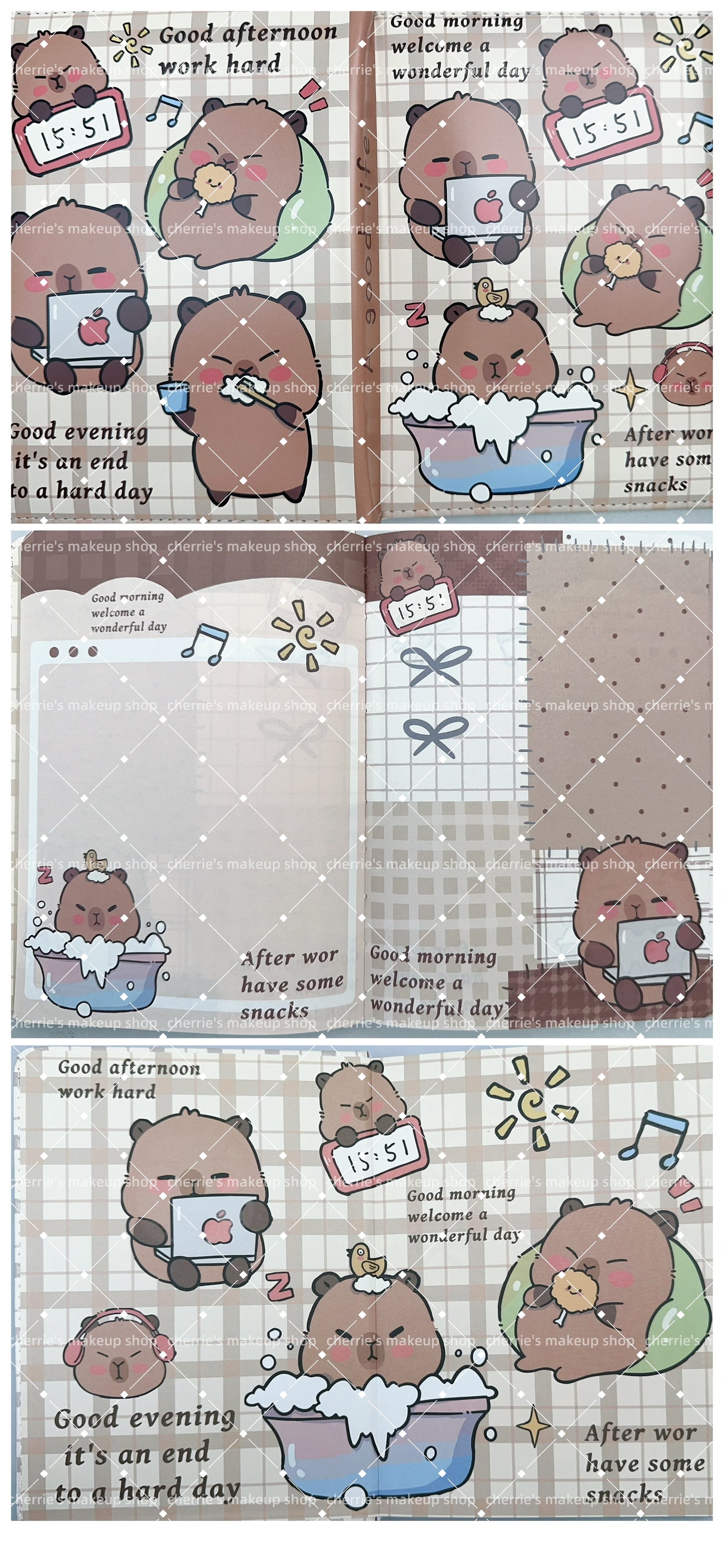 Self-Pick capybara NOTEBOOK