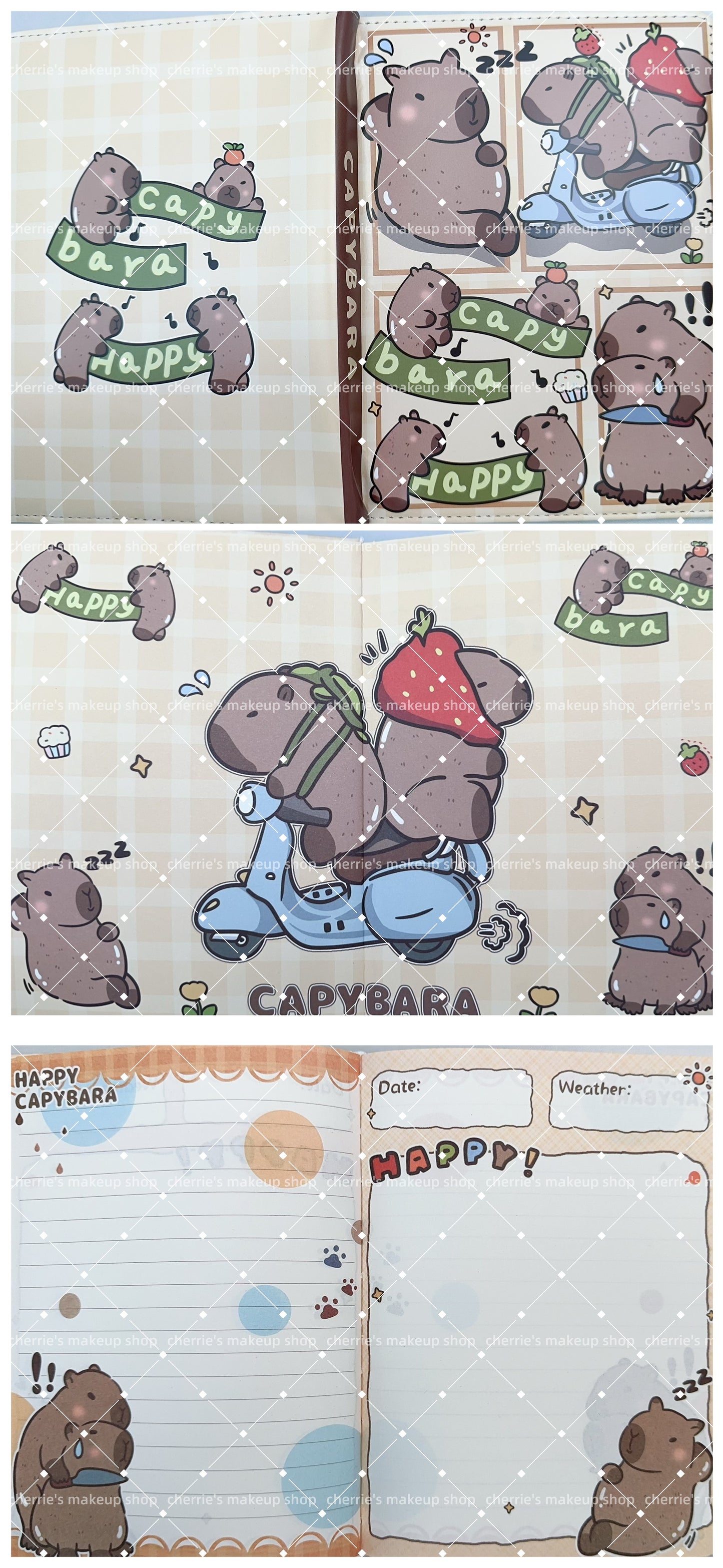 Self-Pick capybara NOTEBOOK