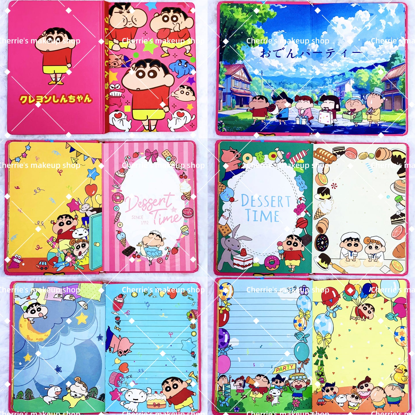 Self-Pick Crayon Shinchan NOTEBOOK