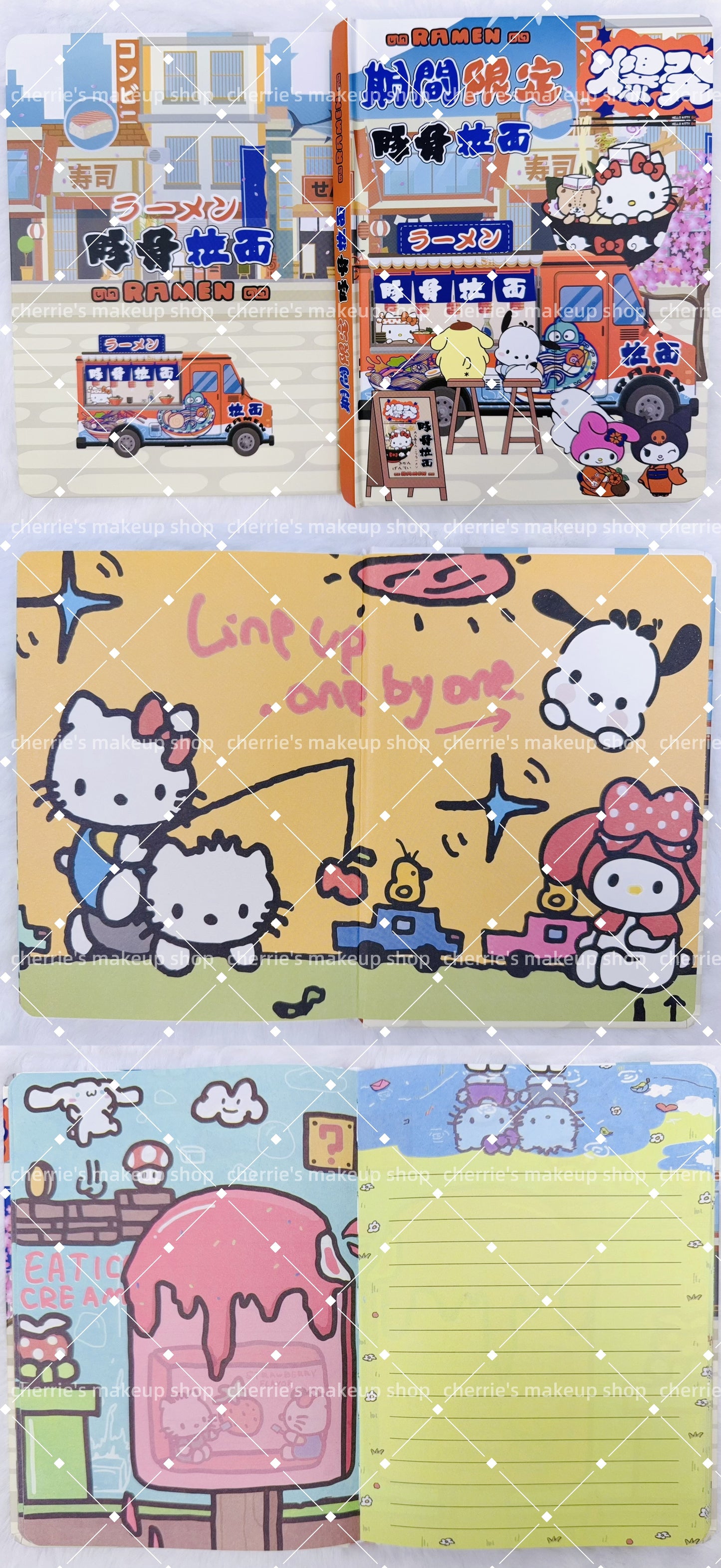 Self-Pick Sanrio Family NOTEBOOK