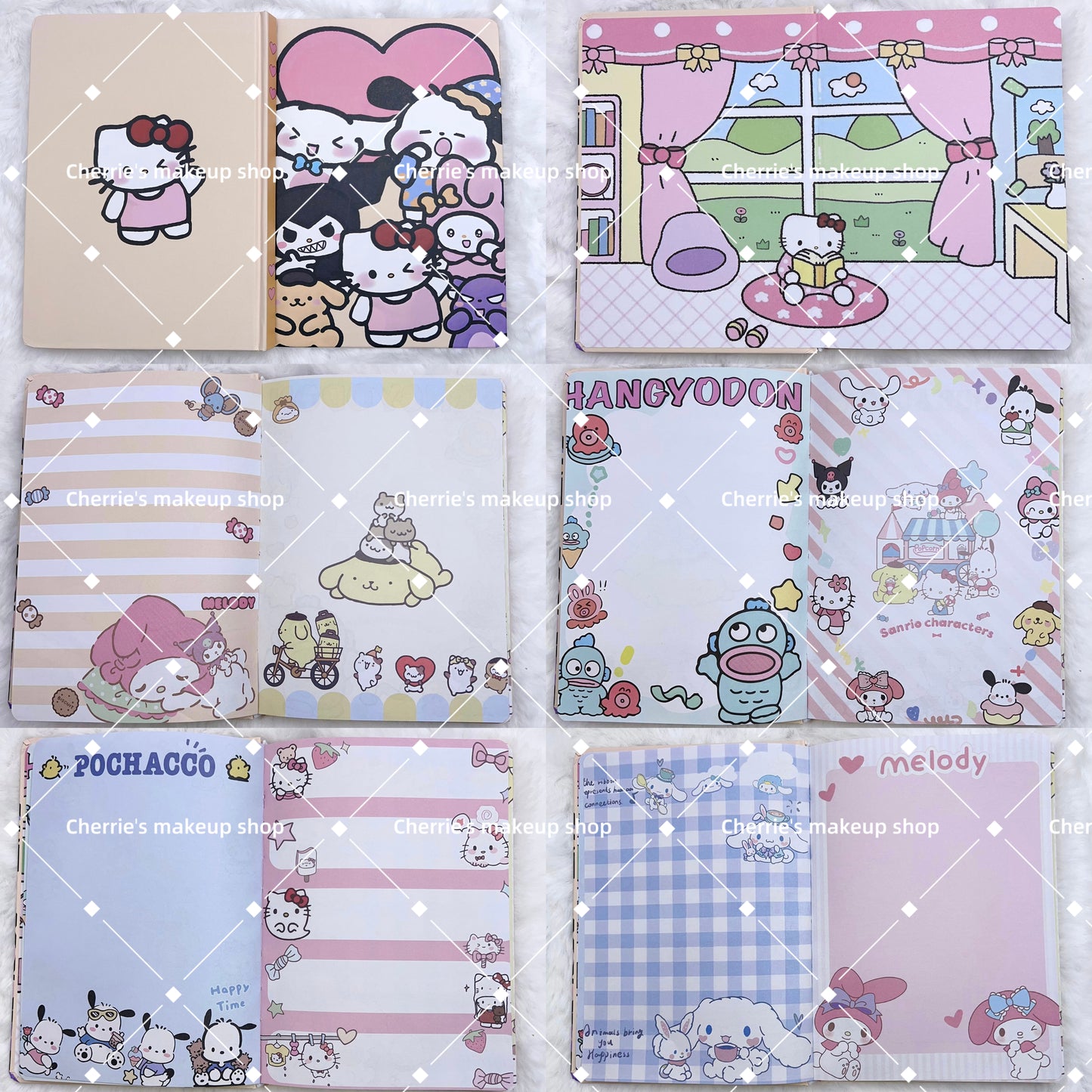 Self-Pick Sanrio Family NOTEBOOK