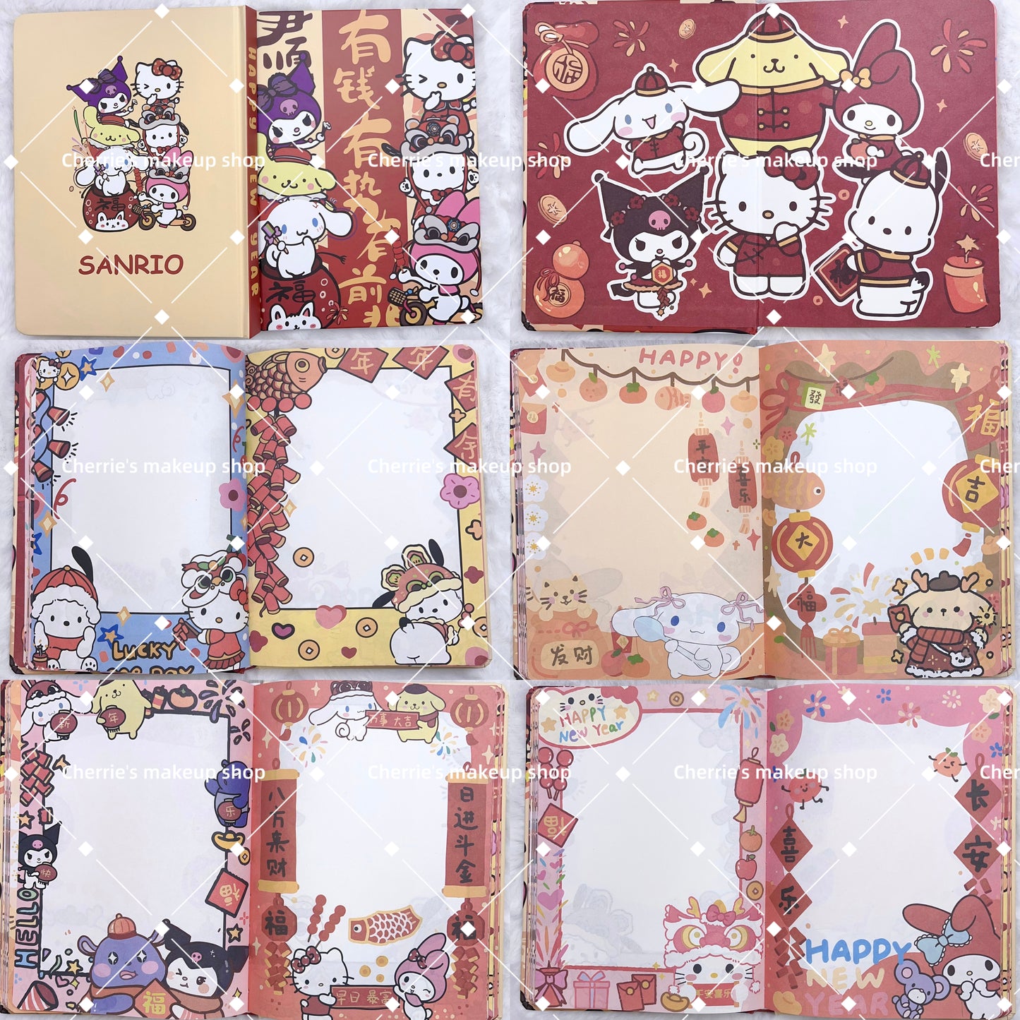 Self-Pick Sanrio Family NOTEBOOK