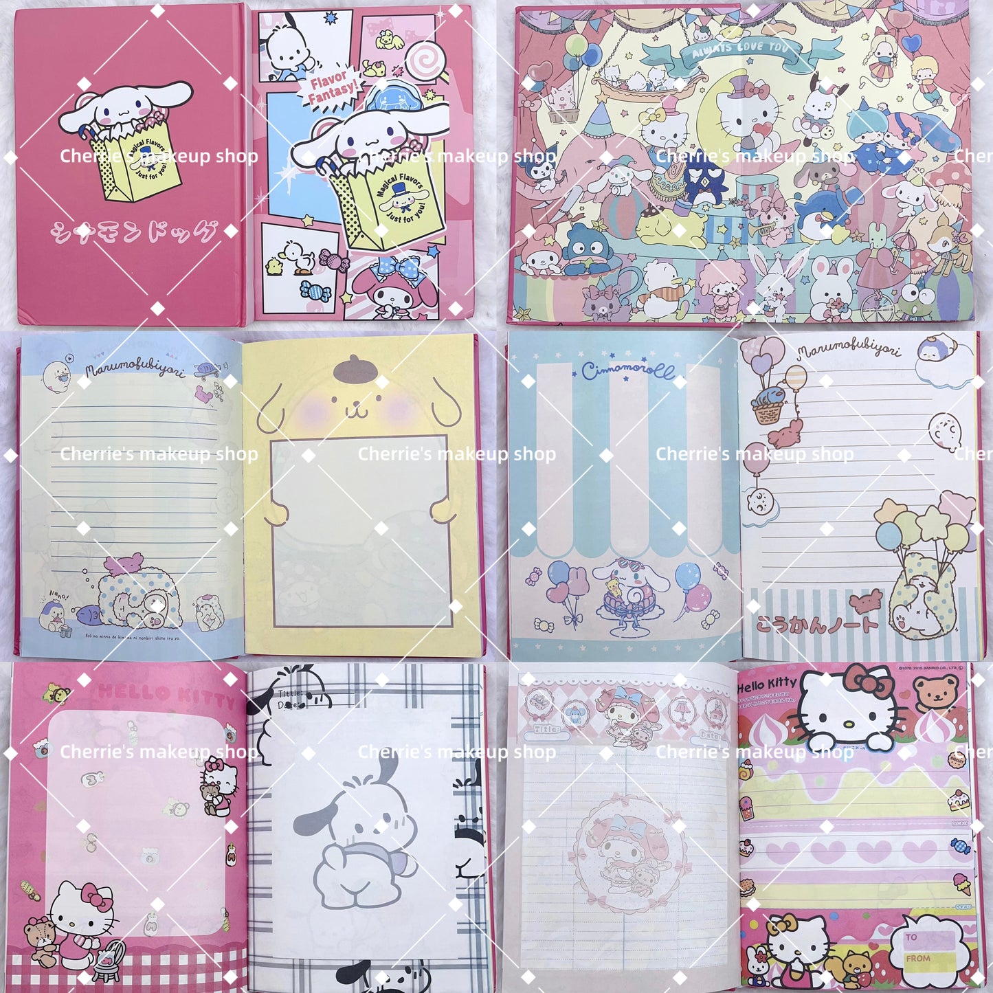 Self-Pick Sanrio Family NOTEBOOK