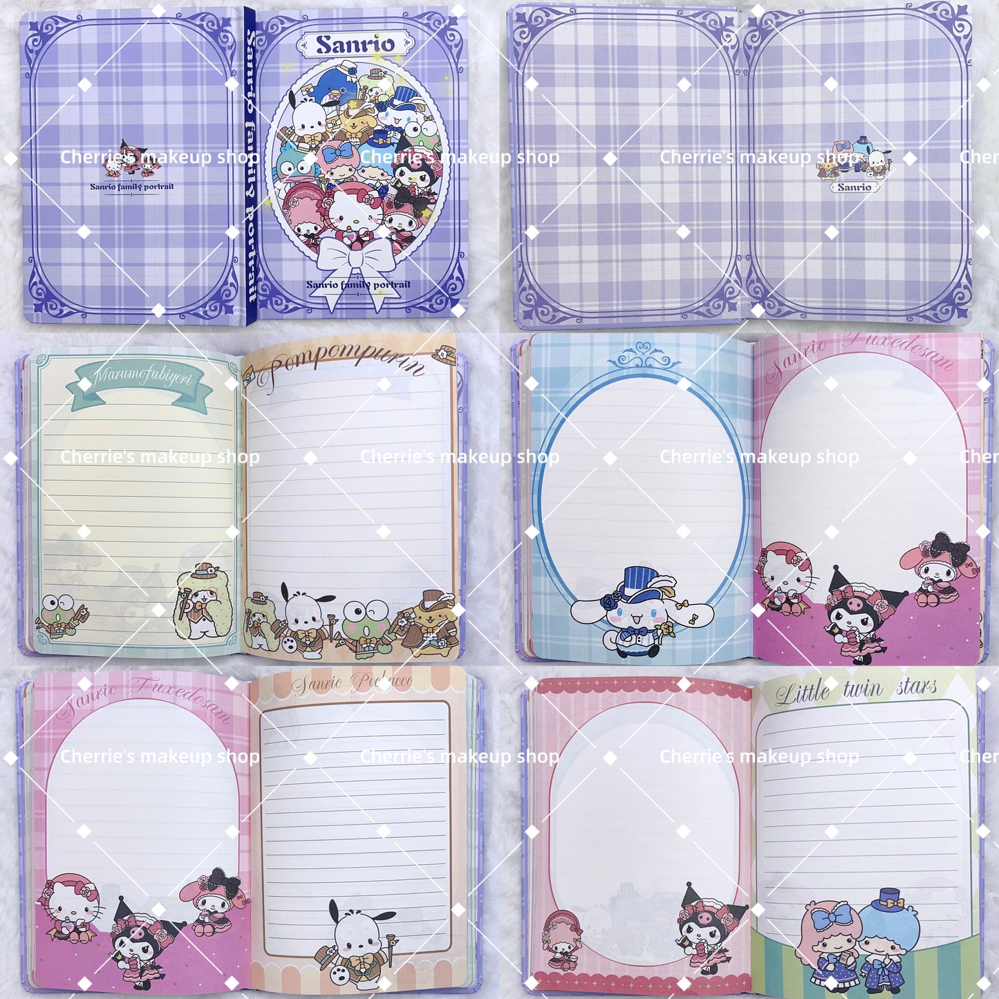 Self-Pick Sanrio Family NOTEBOOK