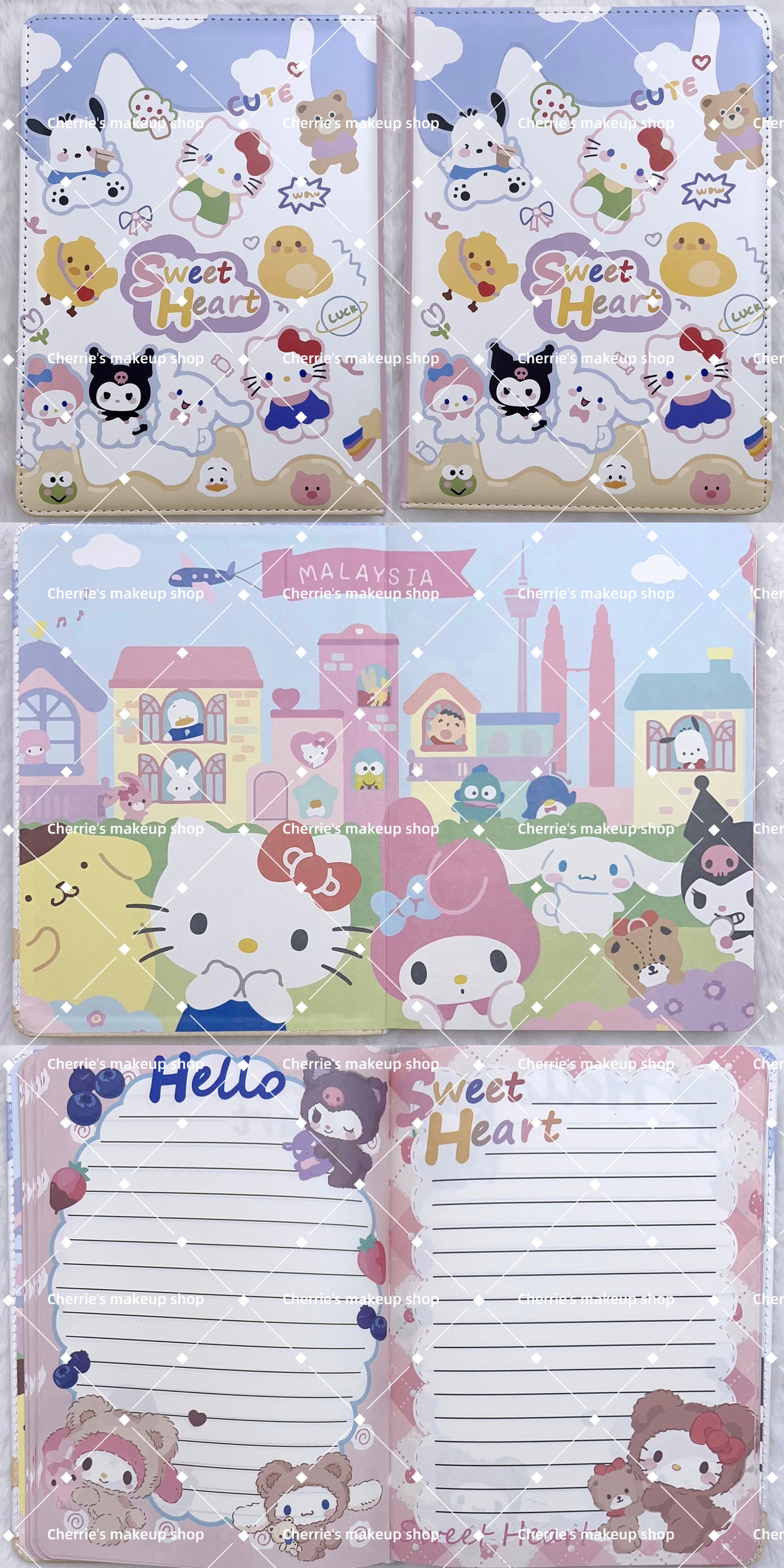 Self-Pick Sanrio Family NOTEBOOK