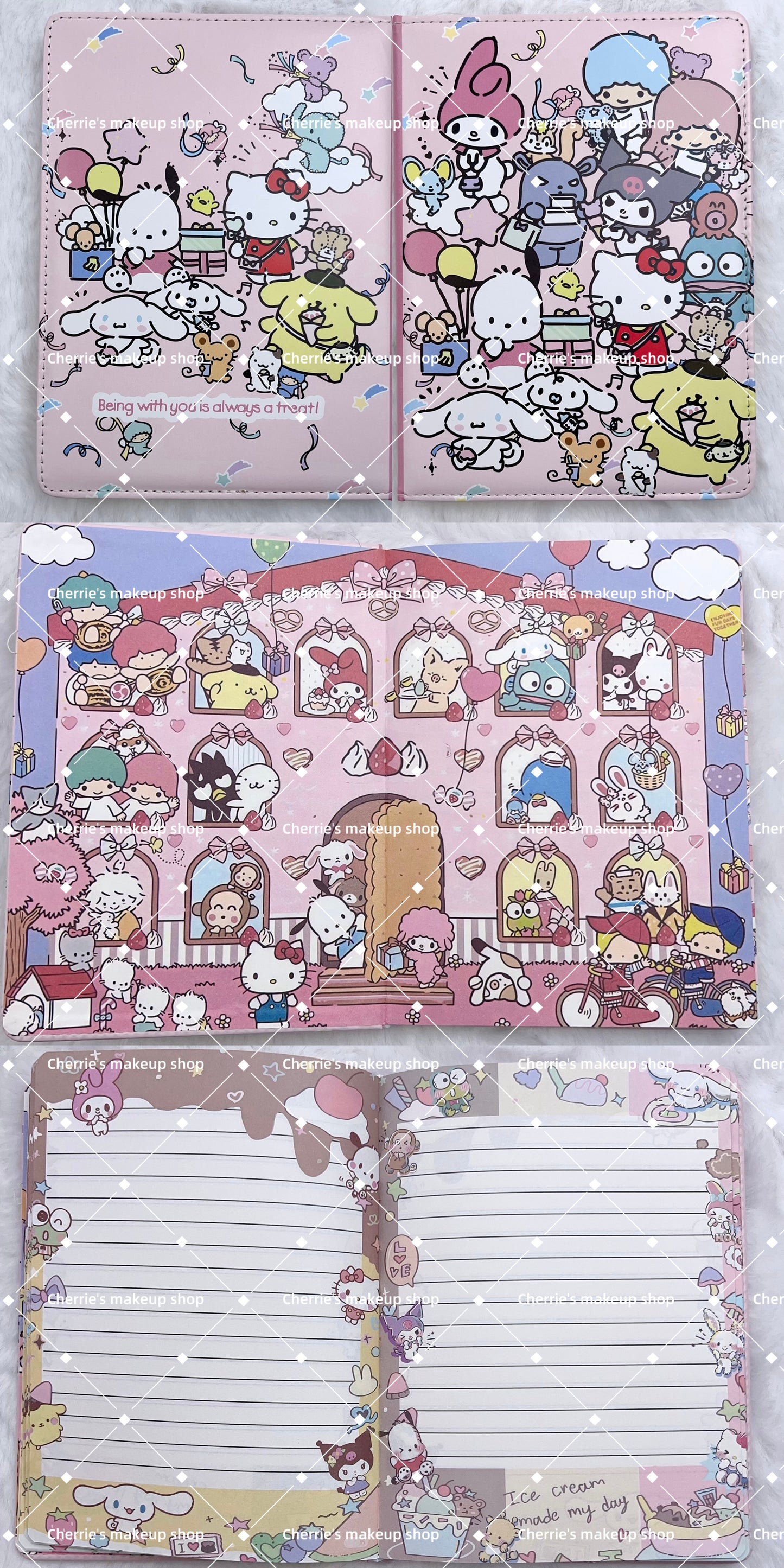 Self-Pick Sanrio Family NOTEBOOK