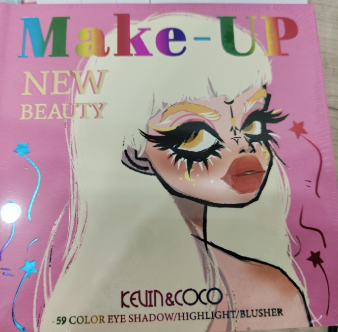 KEVINCOCO eyeshadow&lipgloss set