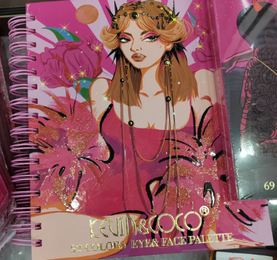 KEVINCOCO eyeshadow&lipgloss set