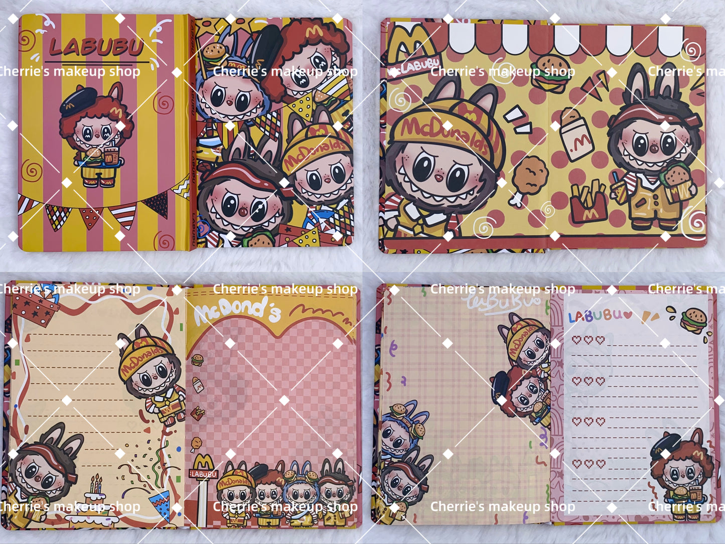 Self-Pick Labubu NOTEBOOK