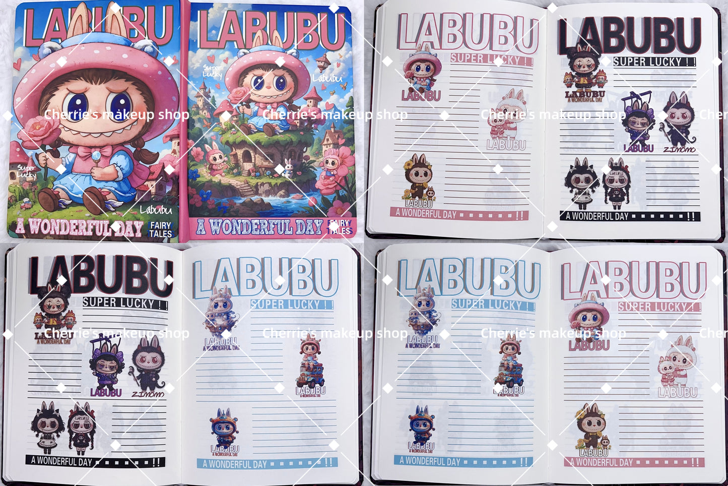 Self-Pick Labubu NOTEBOOK