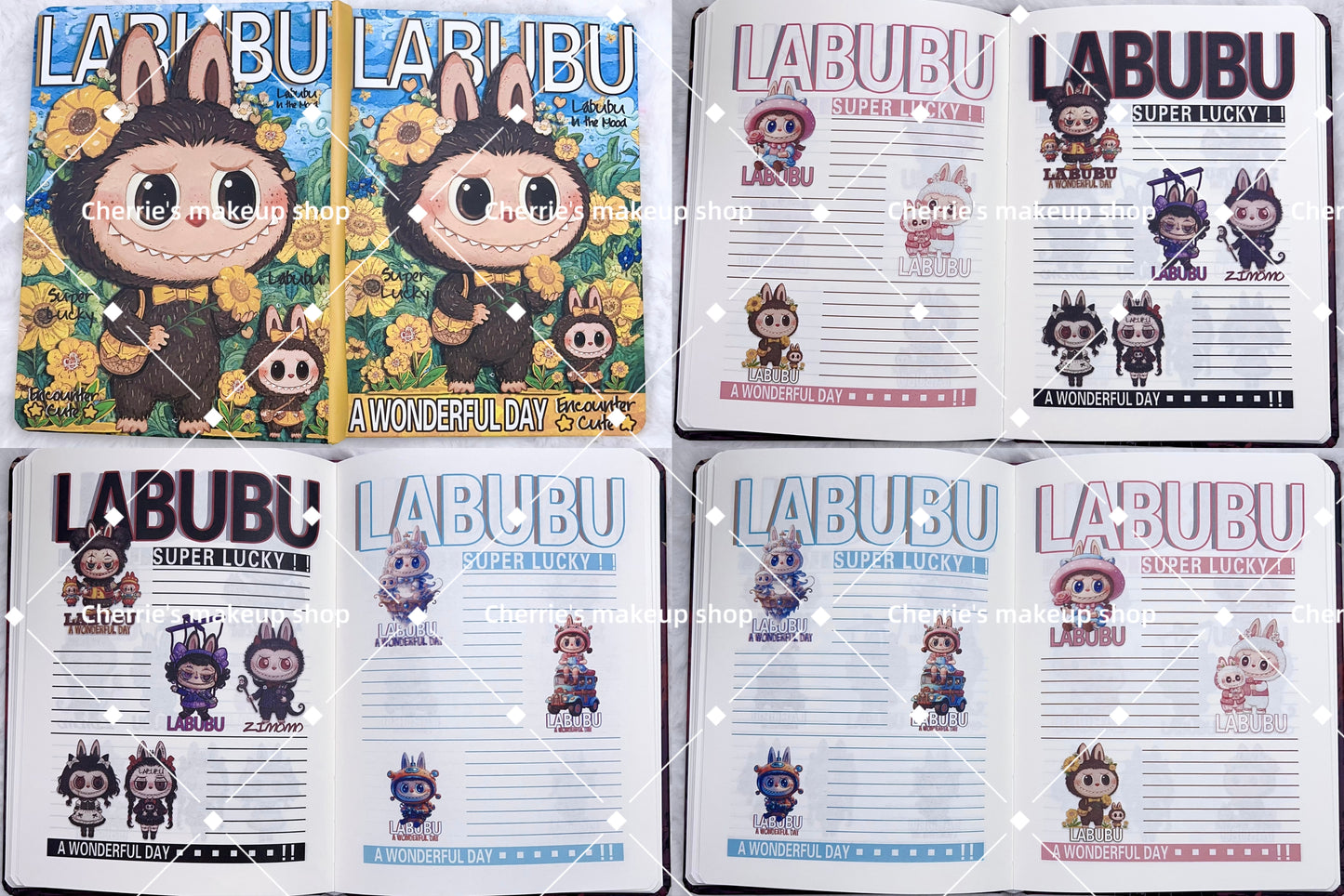 Self-Pick Labubu NOTEBOOK