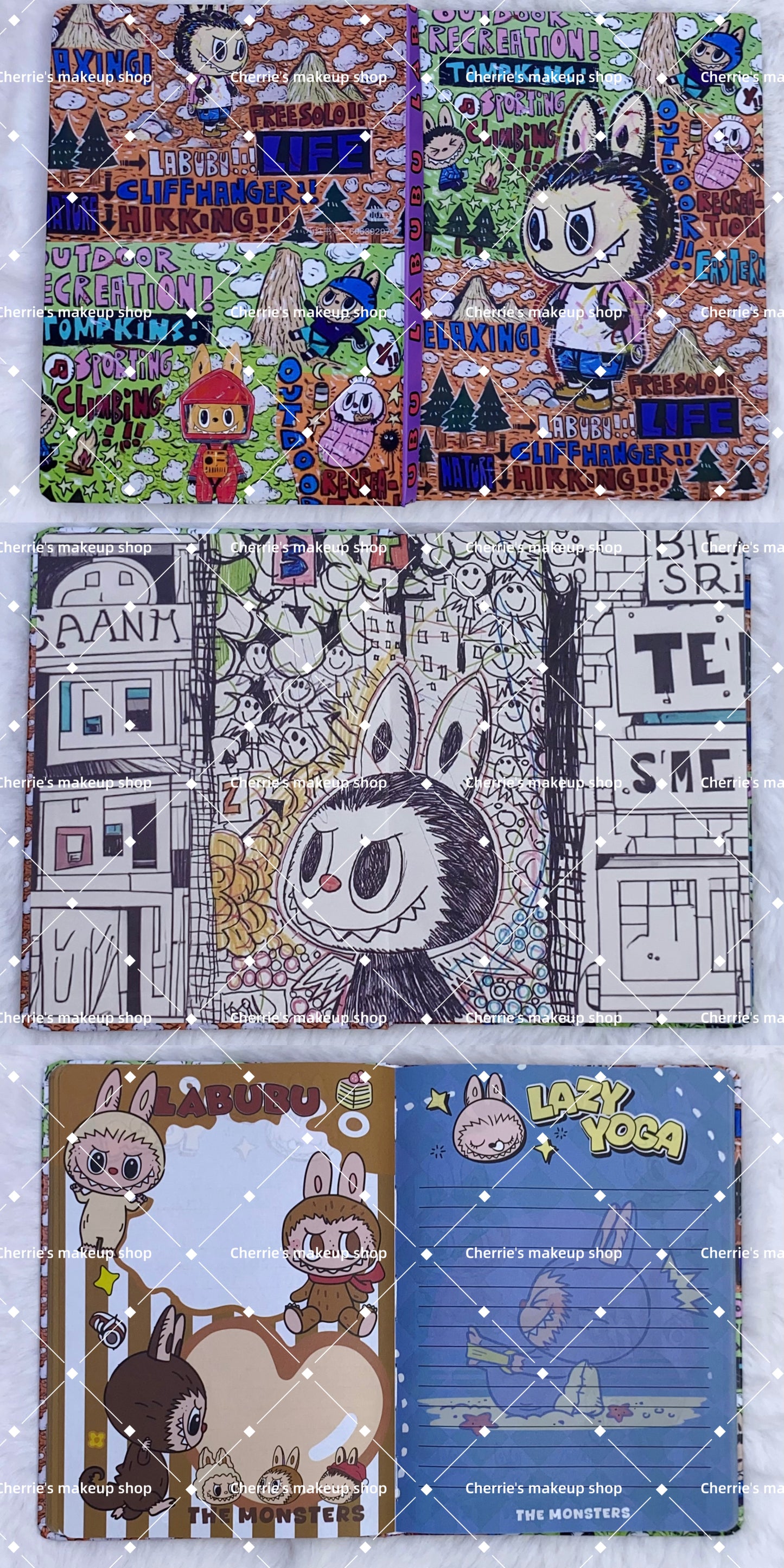 Self-Pick Labubu NOTEBOOK
