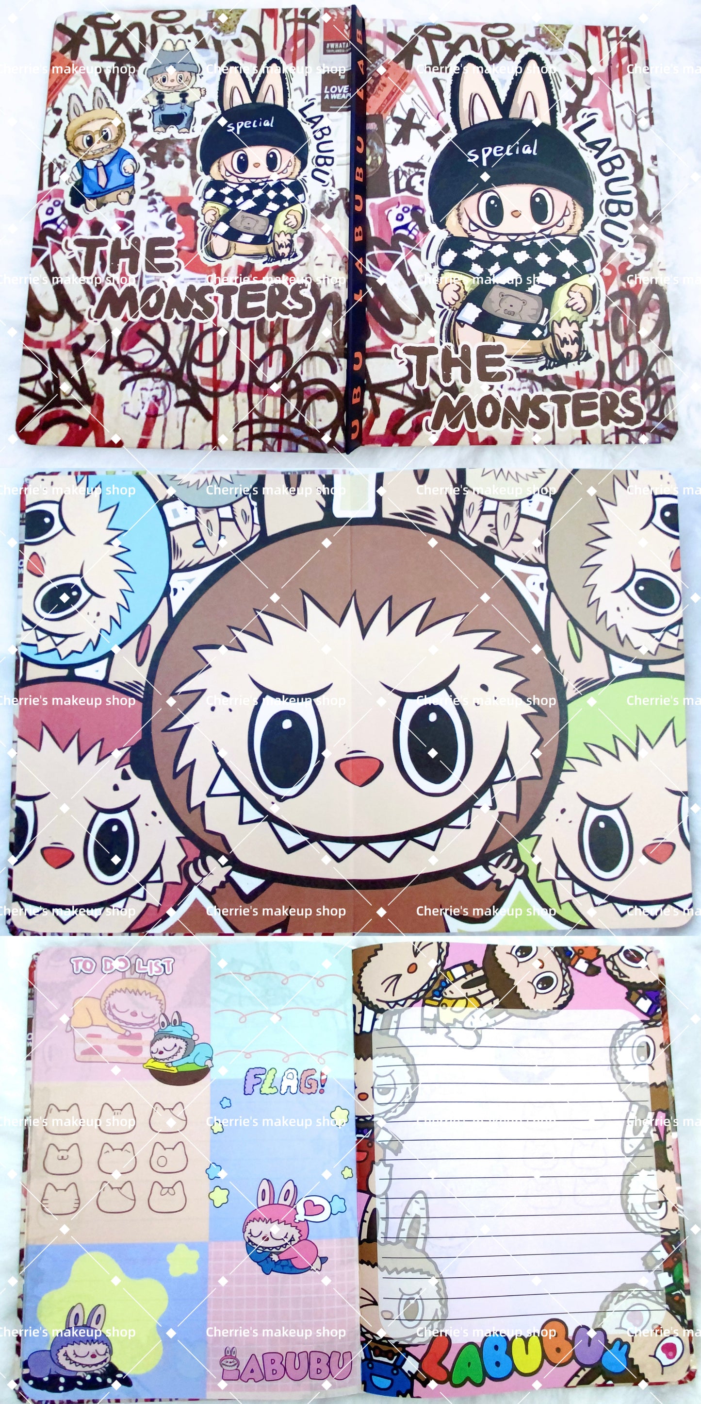 Self-Pick Labubu NOTEBOOK