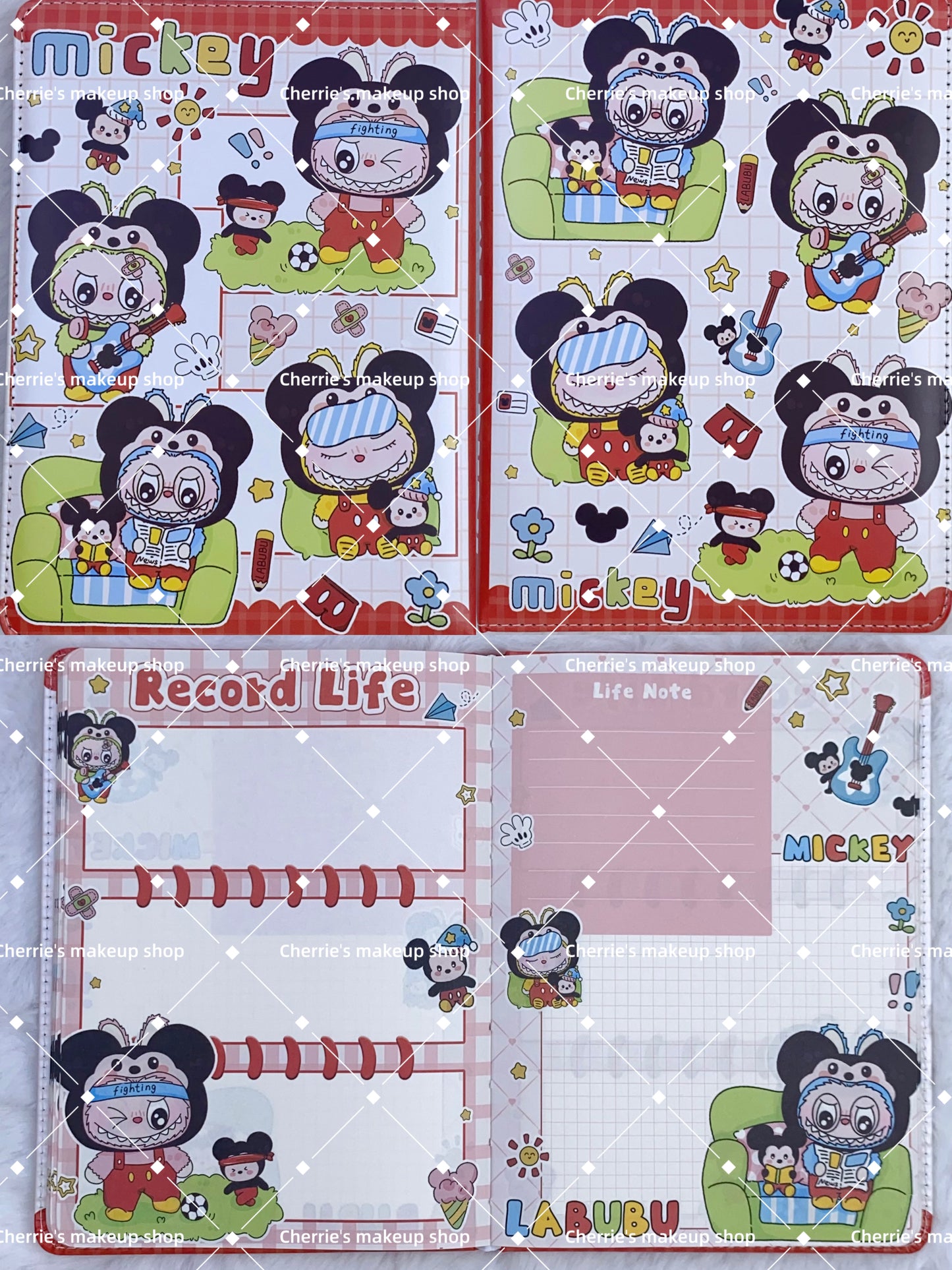 Self-Pick Labubu NOTEBOOK