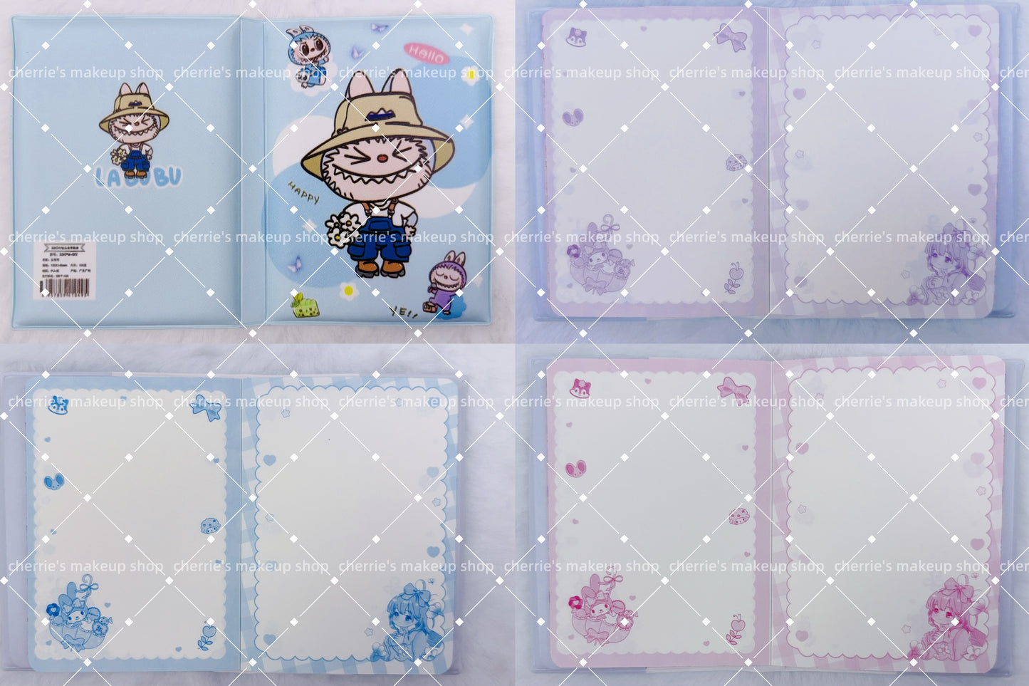 Self-Pick Labubu NOTEBOOK