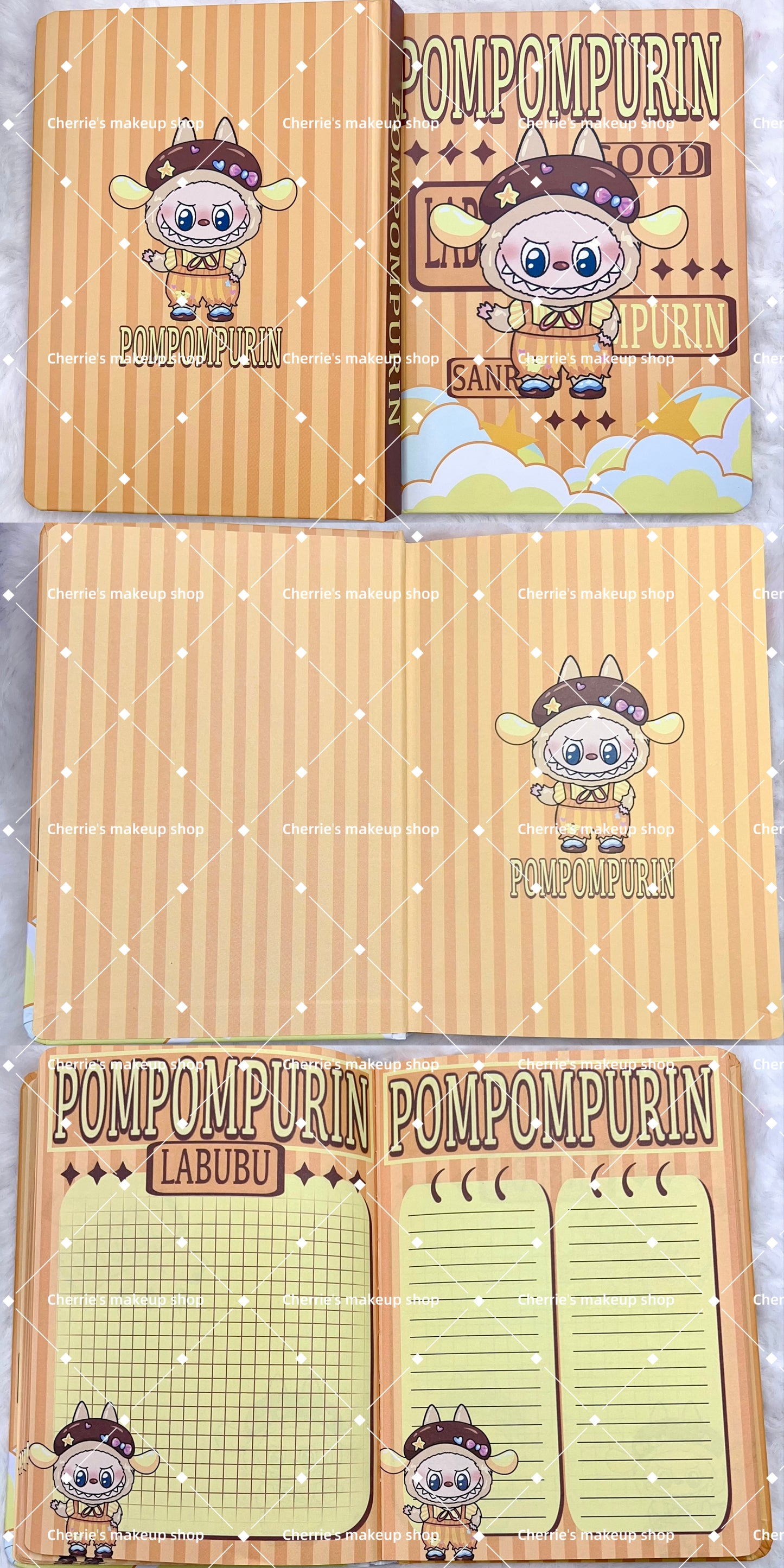 Self-Pick Labubu NOTEBOOK