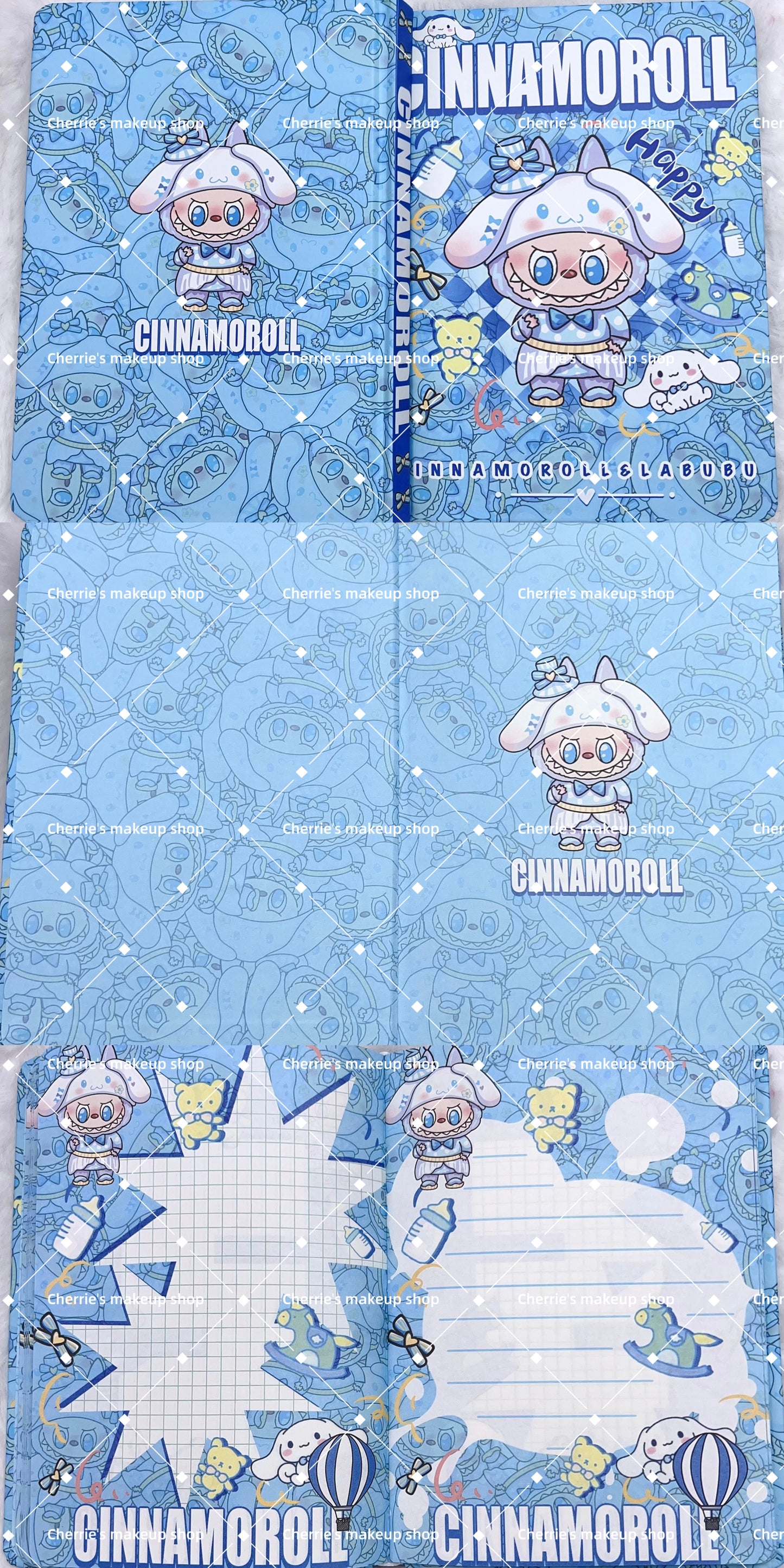 Self-Pick Labubu NOTEBOOK