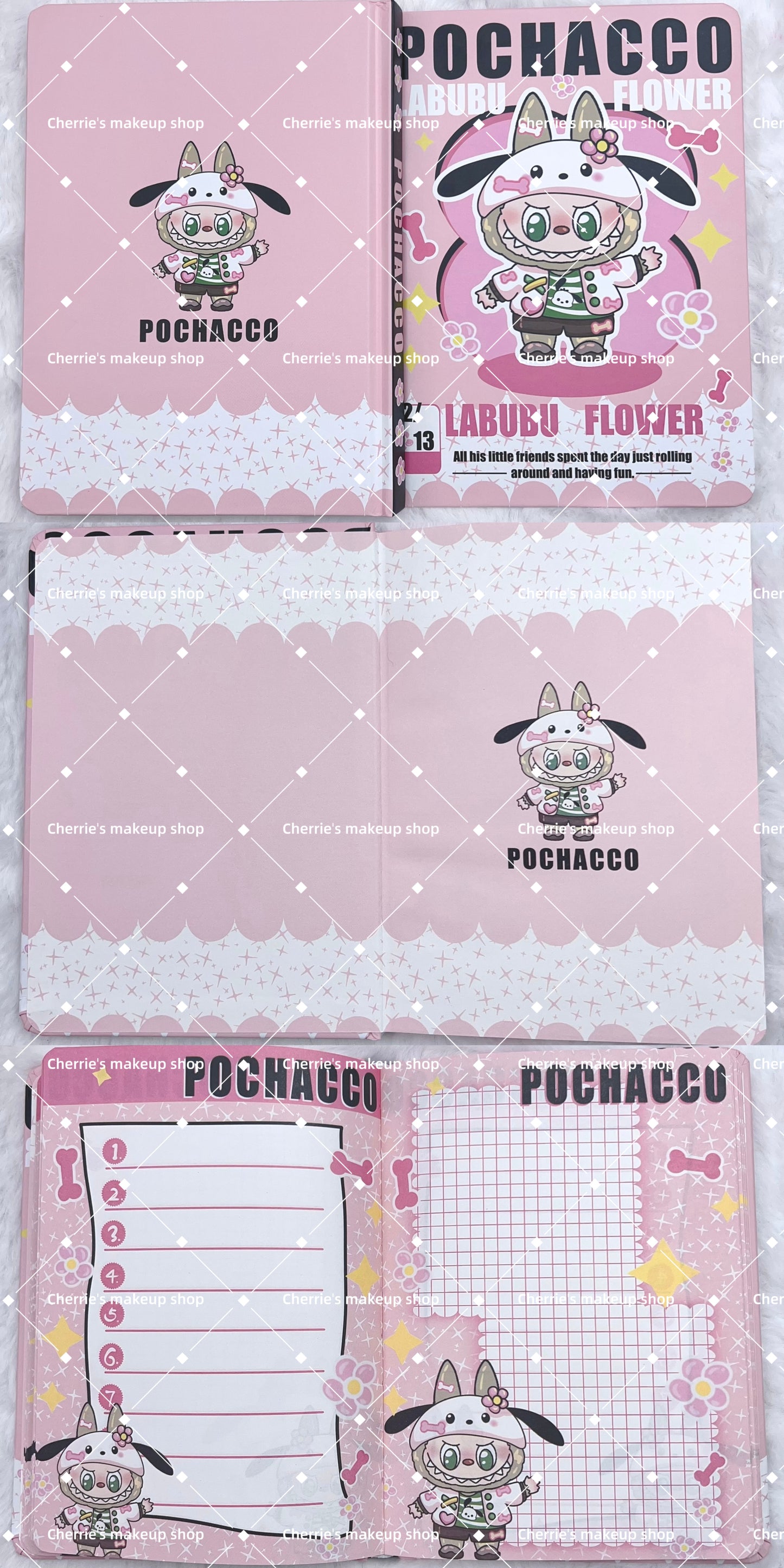 Self-Pick Labubu NOTEBOOK