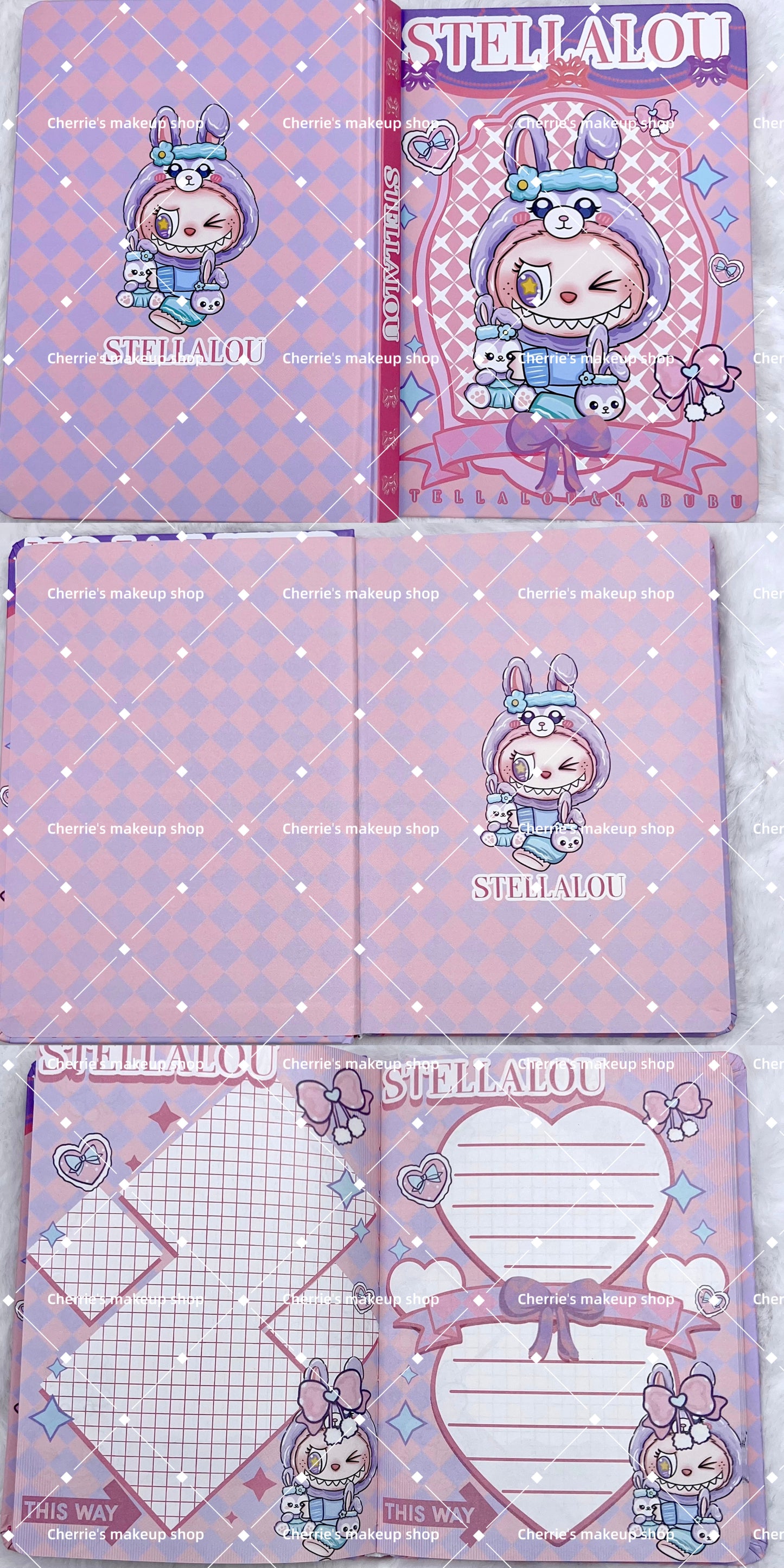 Self-Pick Labubu NOTEBOOK