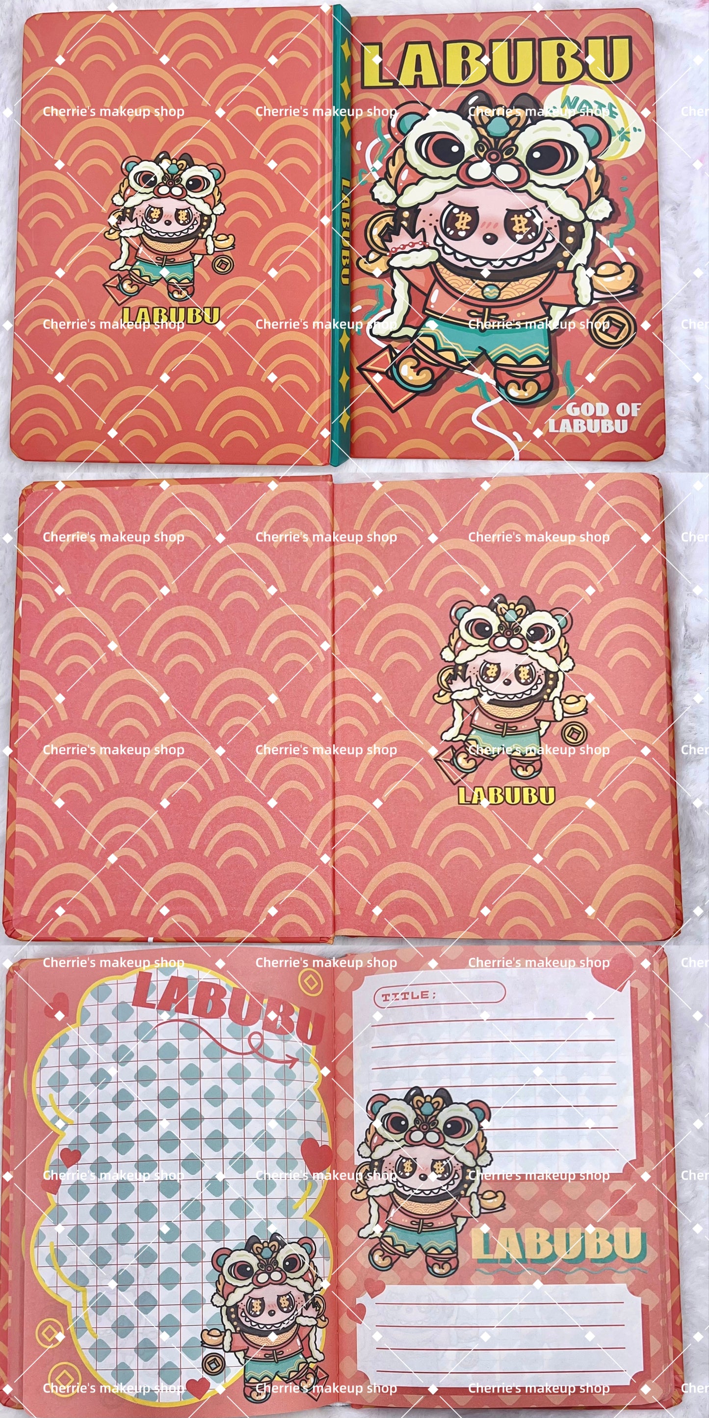 Self-Pick Labubu NOTEBOOK