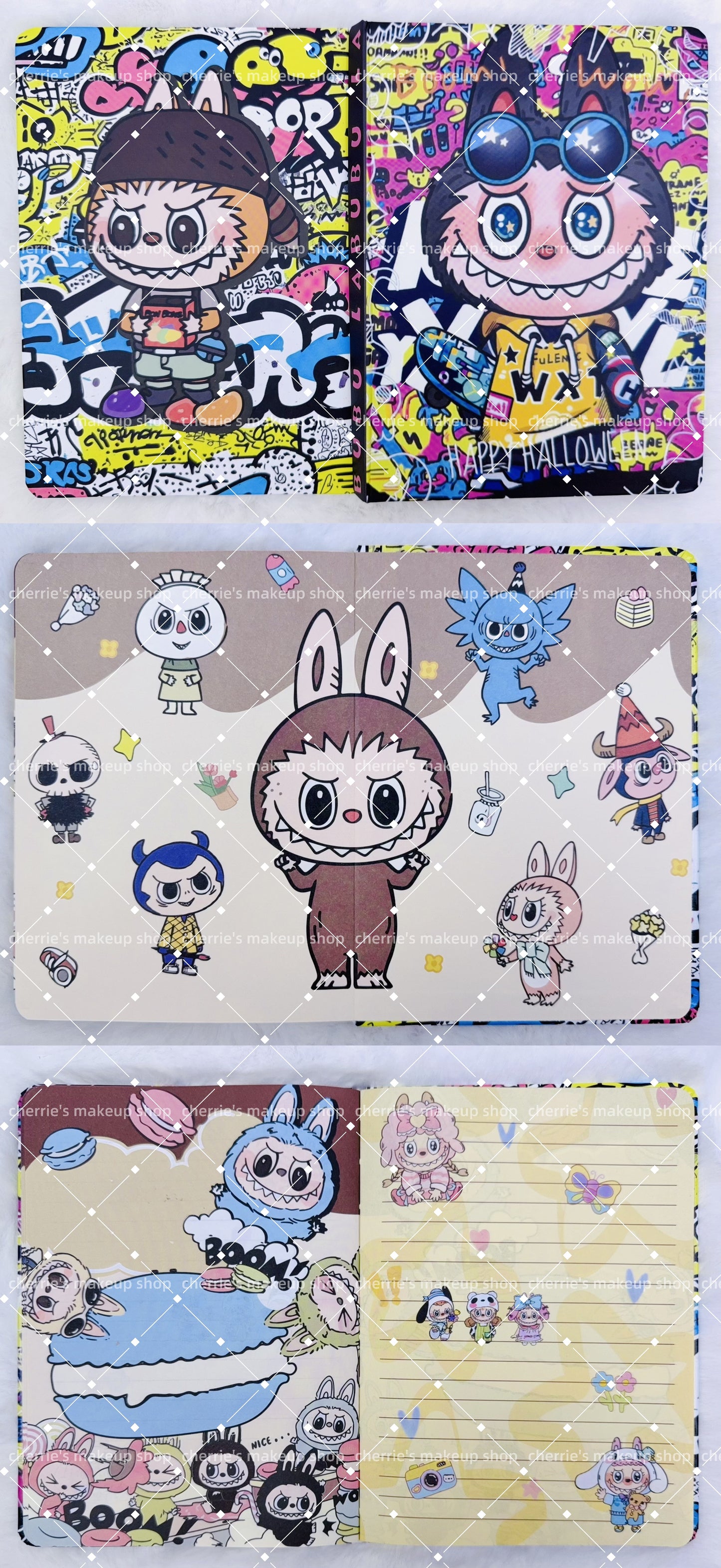 Self-Pick Labubu NOTEBOOK