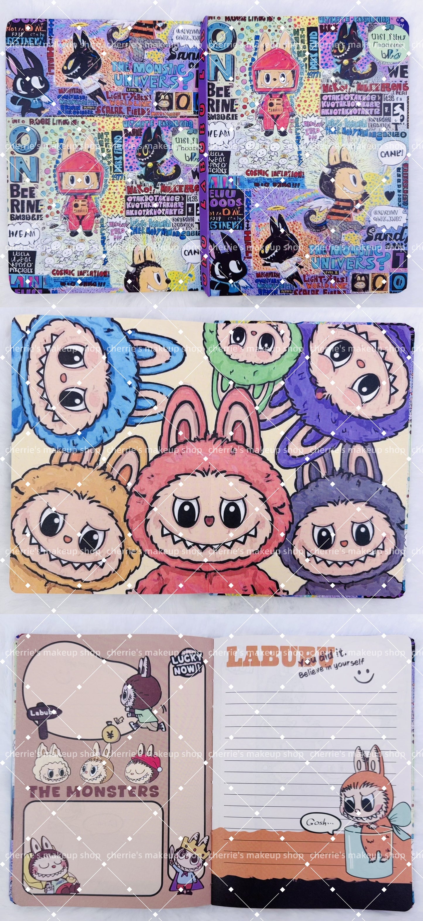 Self-Pick Labubu NOTEBOOK