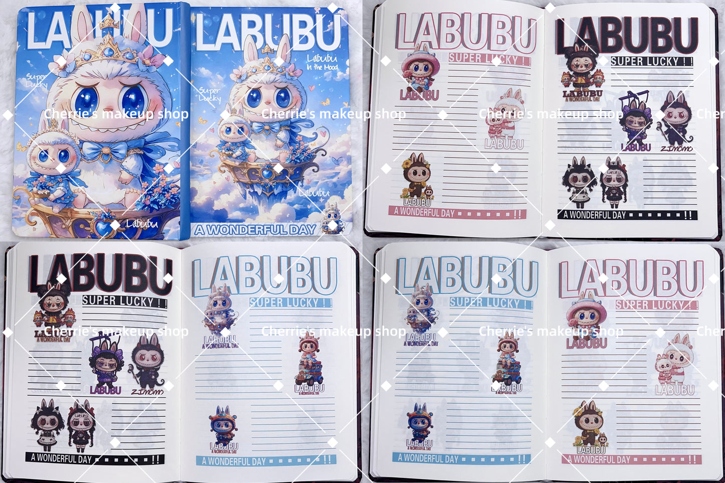 Self-Pick Labubu NOTEBOOK