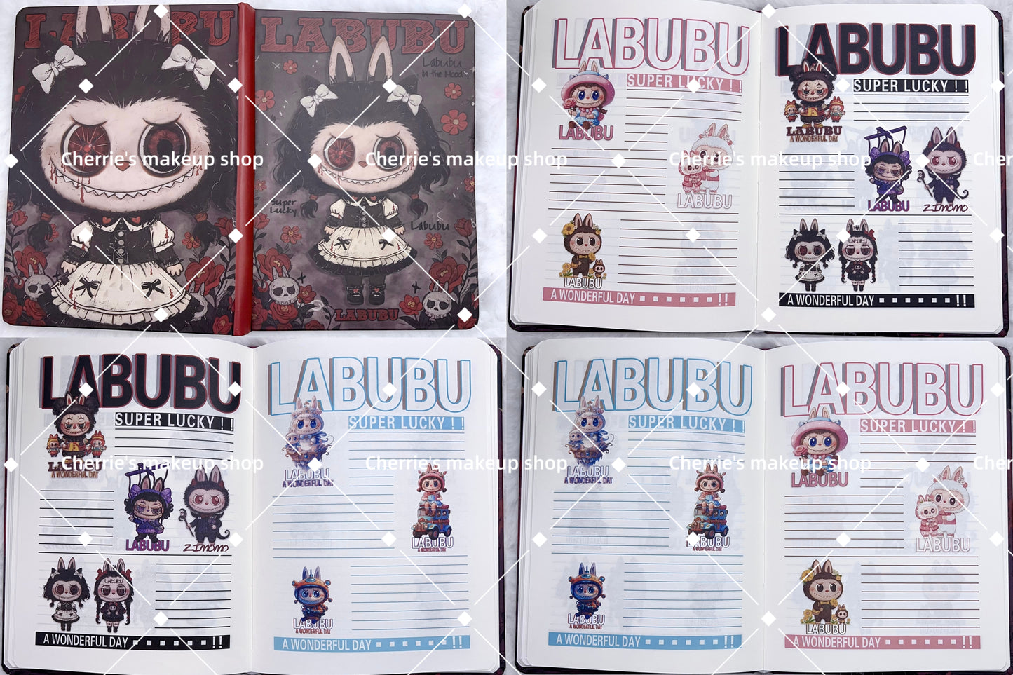 Self-Pick Labubu NOTEBOOK