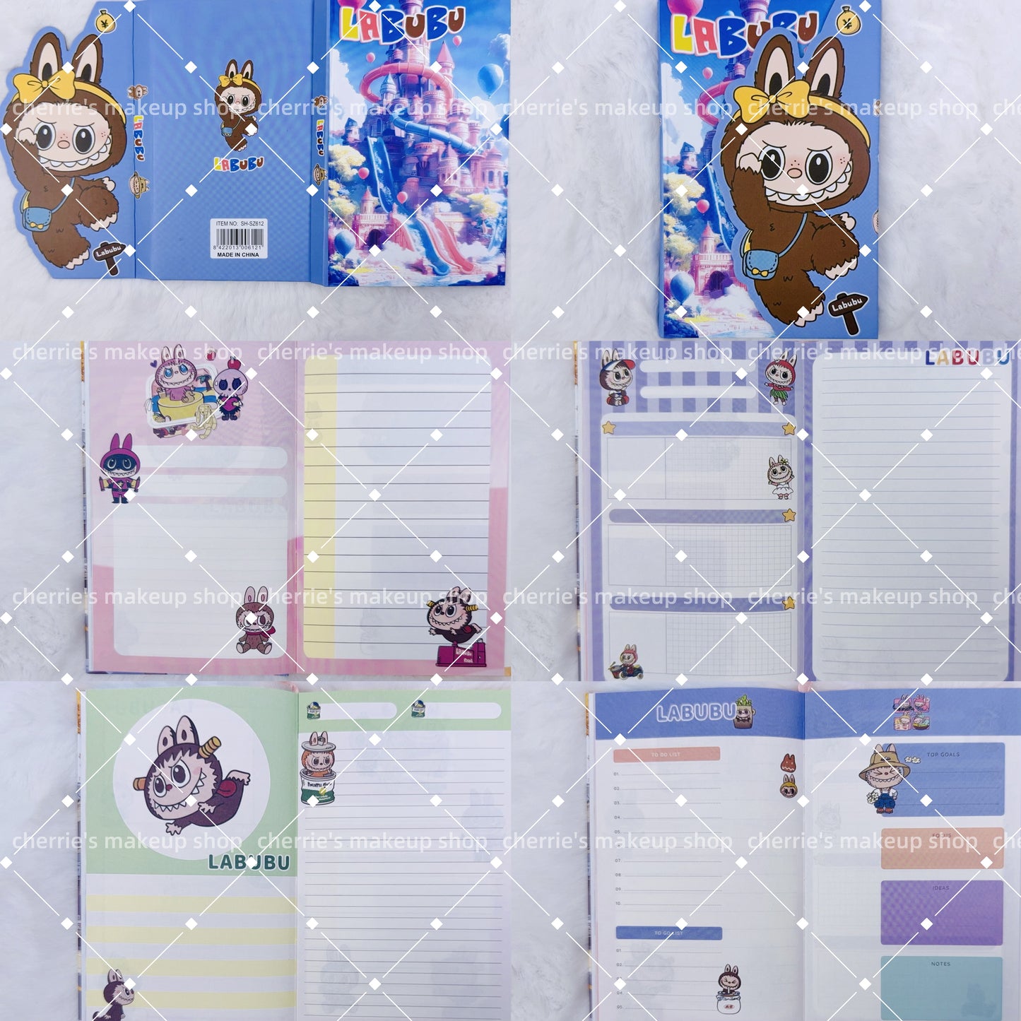 Self-Pick Labubu NOTEBOOK