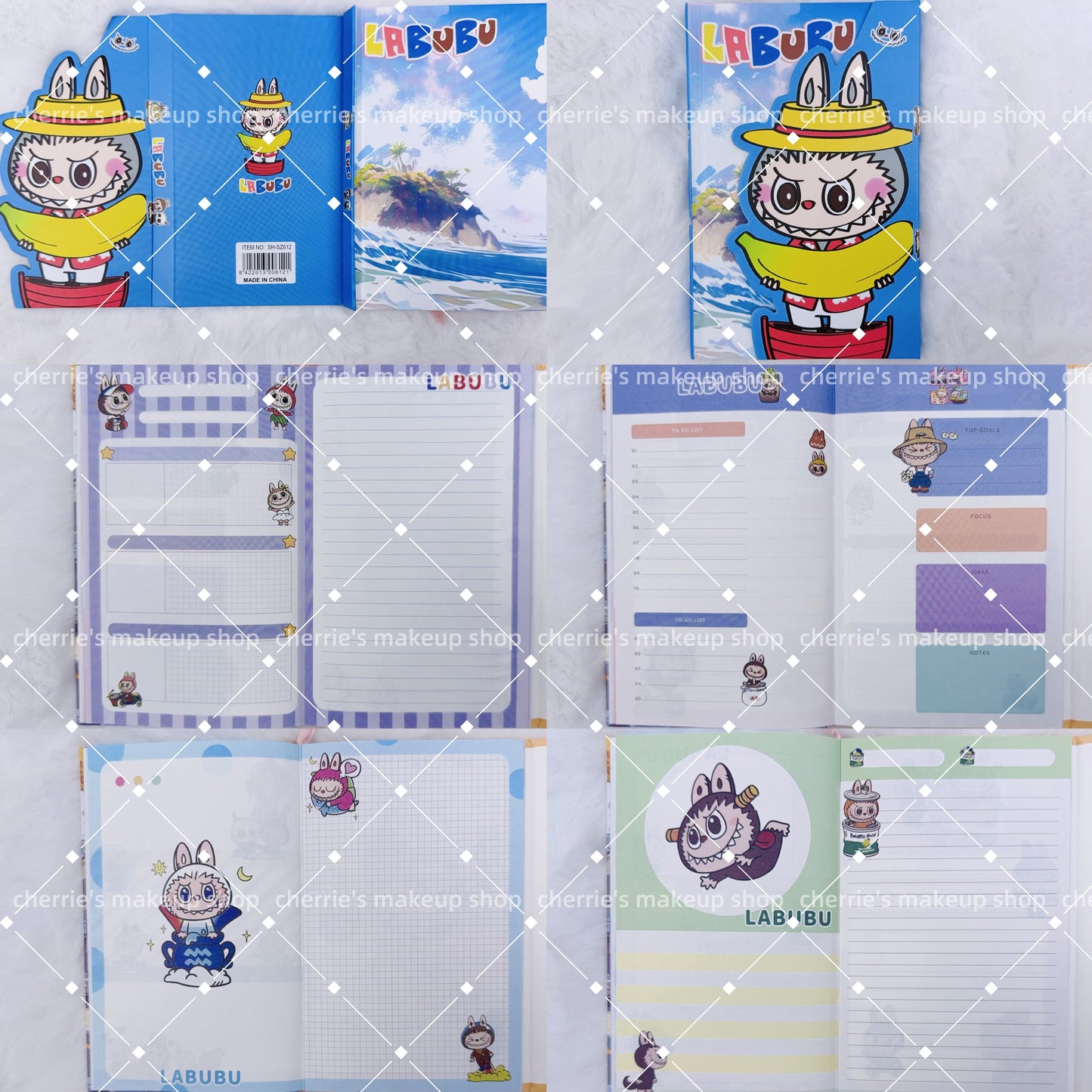 Self-Pick Labubu NOTEBOOK
