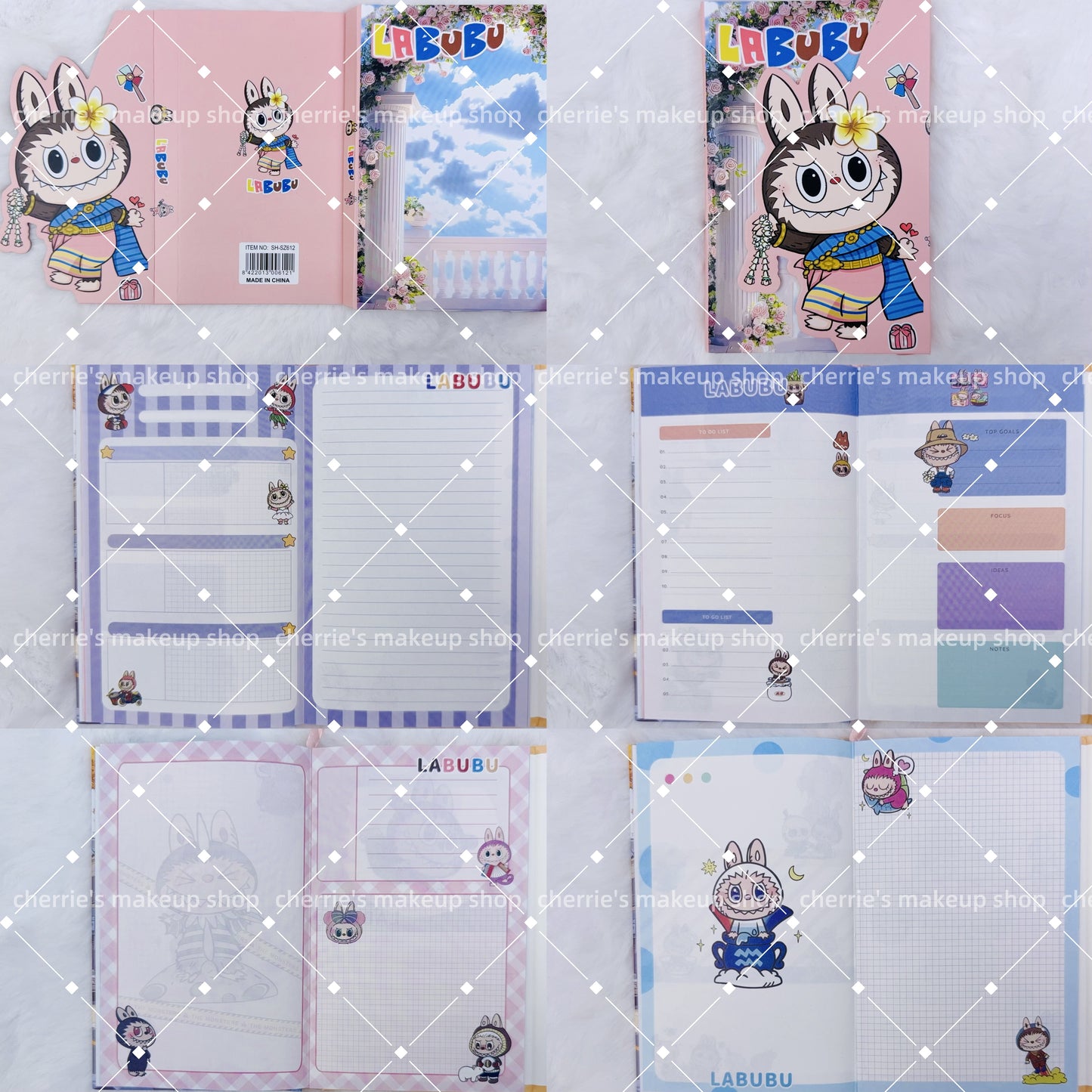 Self-Pick Labubu NOTEBOOK