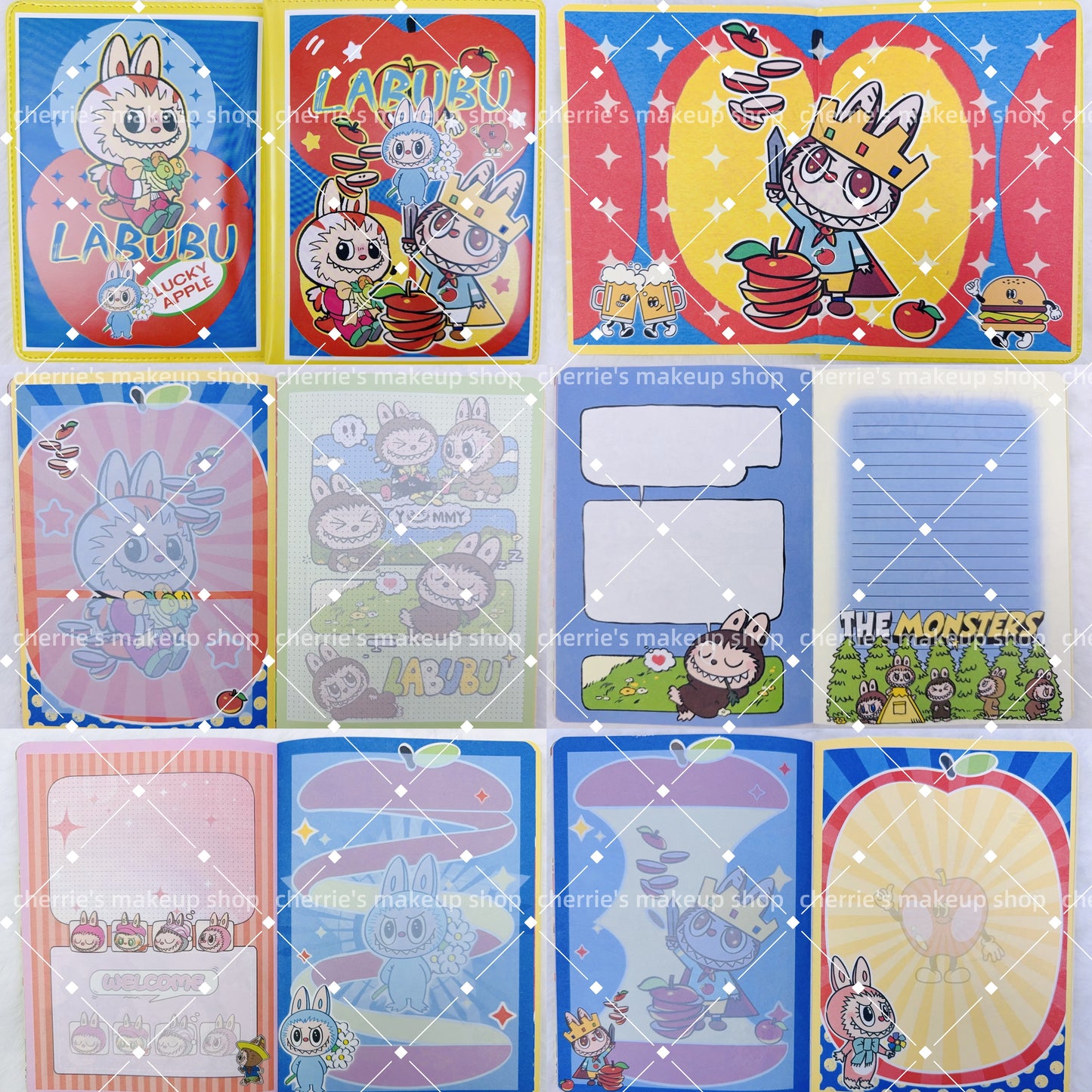 Self-Pick Labubu NOTEBOOK