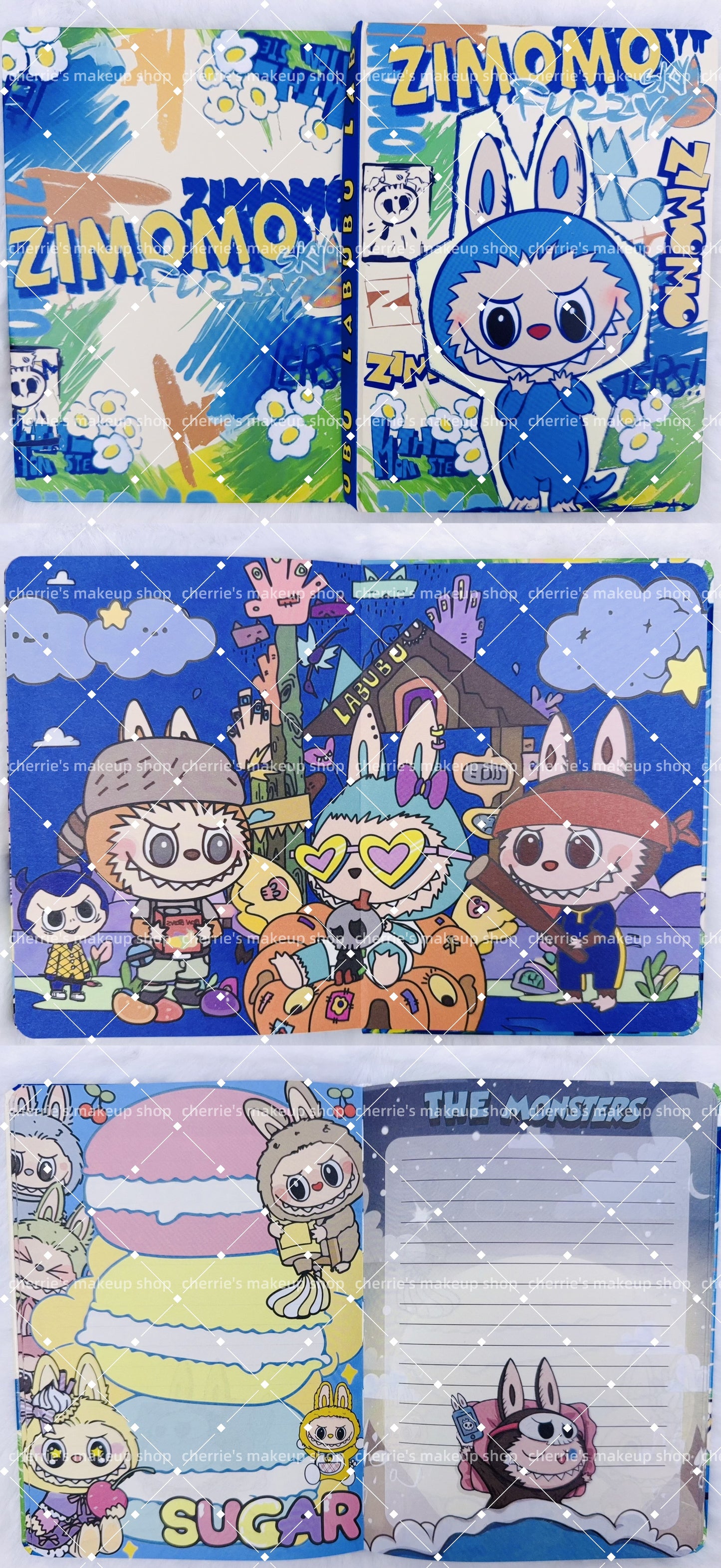 Self-Pick Labubu NOTEBOOK