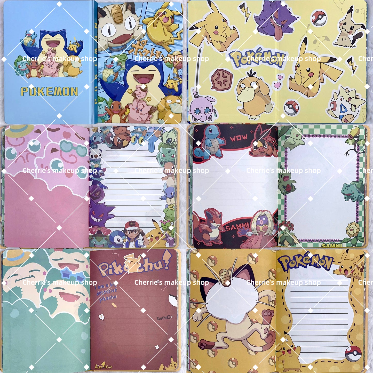 Self-Pick Pokemon NOTEBOOK