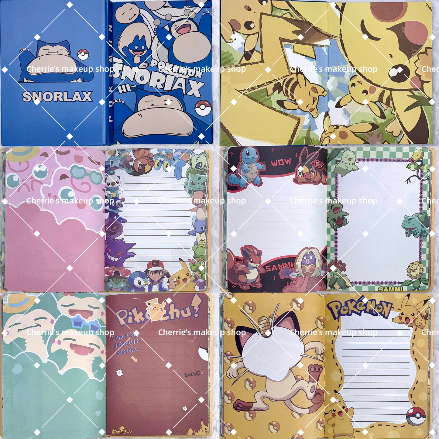 Self-Pick Pokemon NOTEBOOK