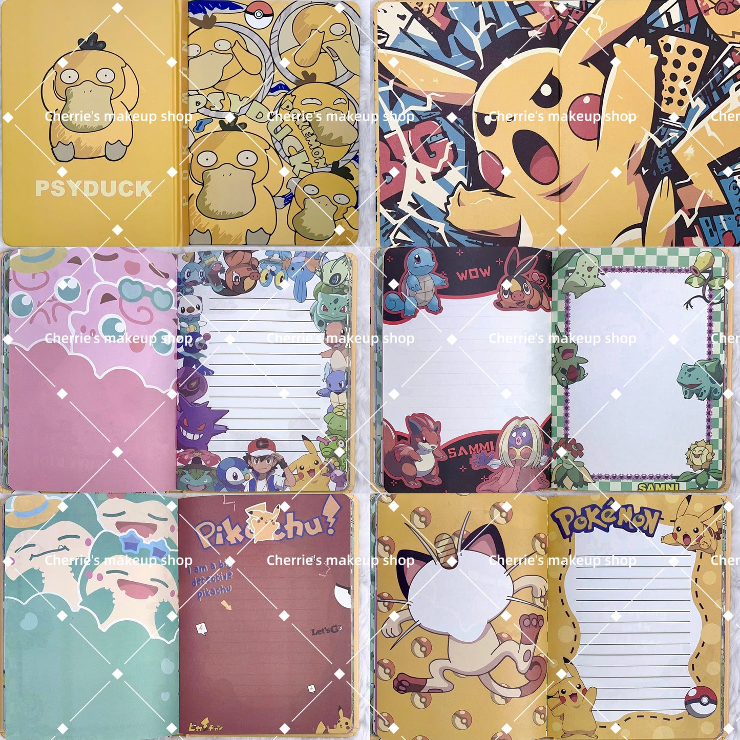 Self-Pick Pokemon NOTEBOOK