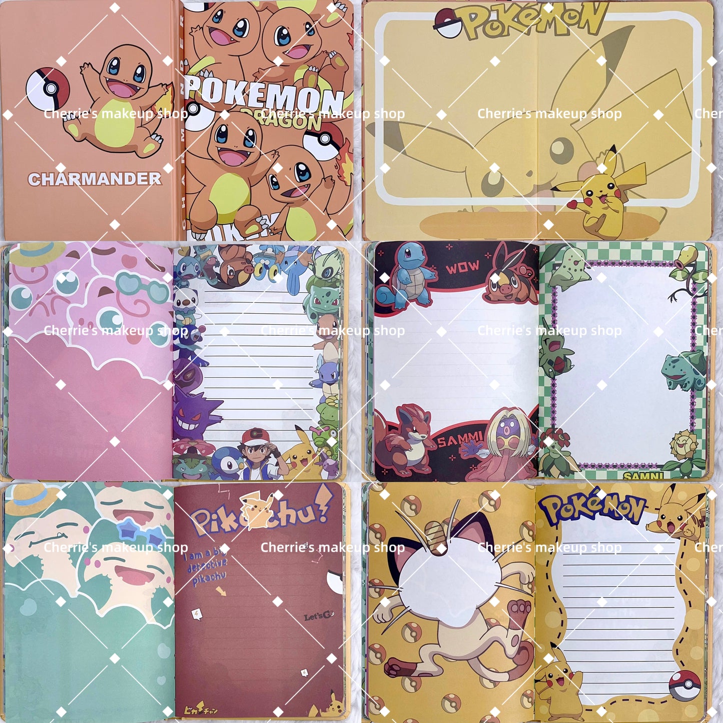 Self-Pick Pokemon NOTEBOOK