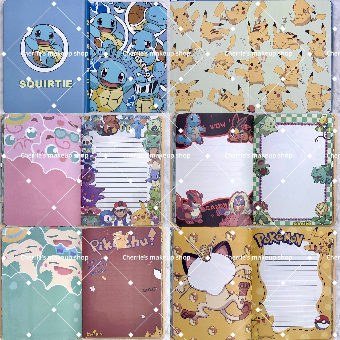 Self-Pick Pokemon NOTEBOOK