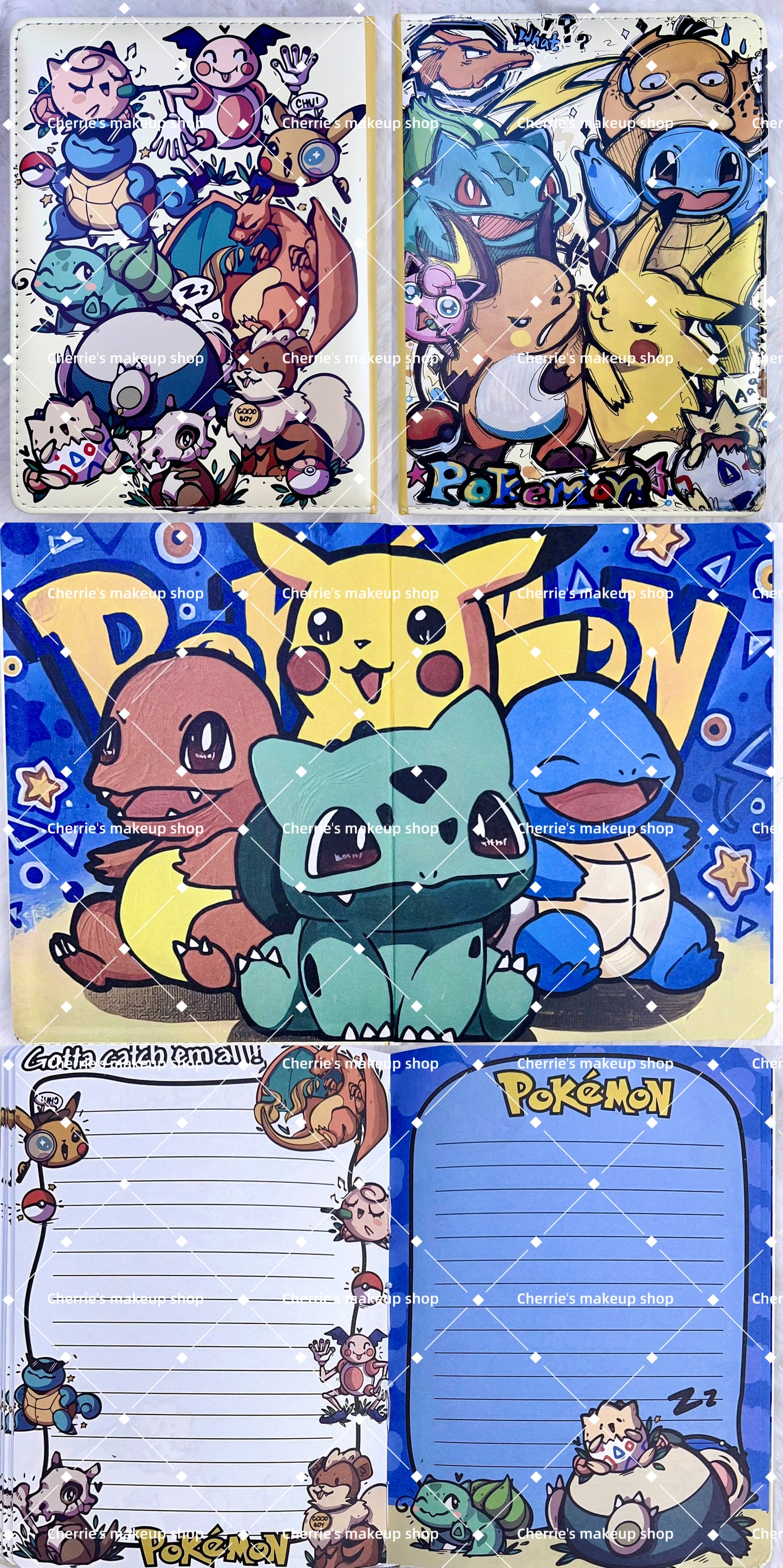 Self-Pick Pokemon NOTEBOOK