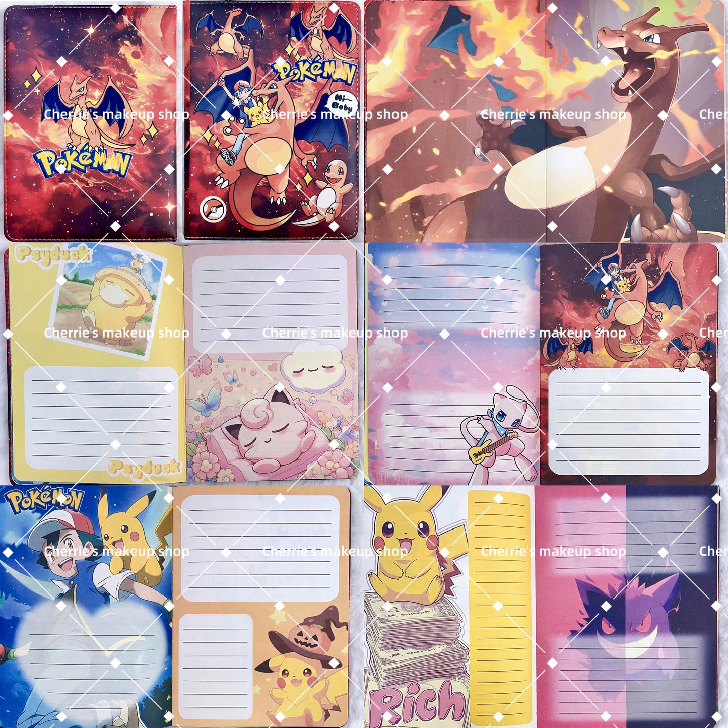 Self-Pick Pokemon NOTEBOOK