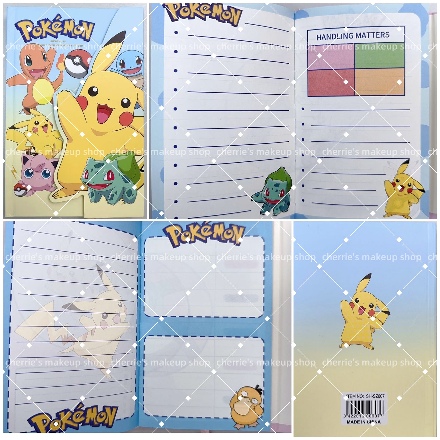 Self-Pick Pokemon NOTEBOOK