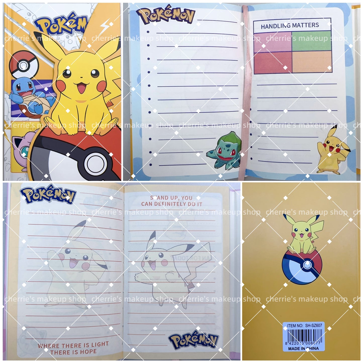 Self-Pick Pokemon NOTEBOOK