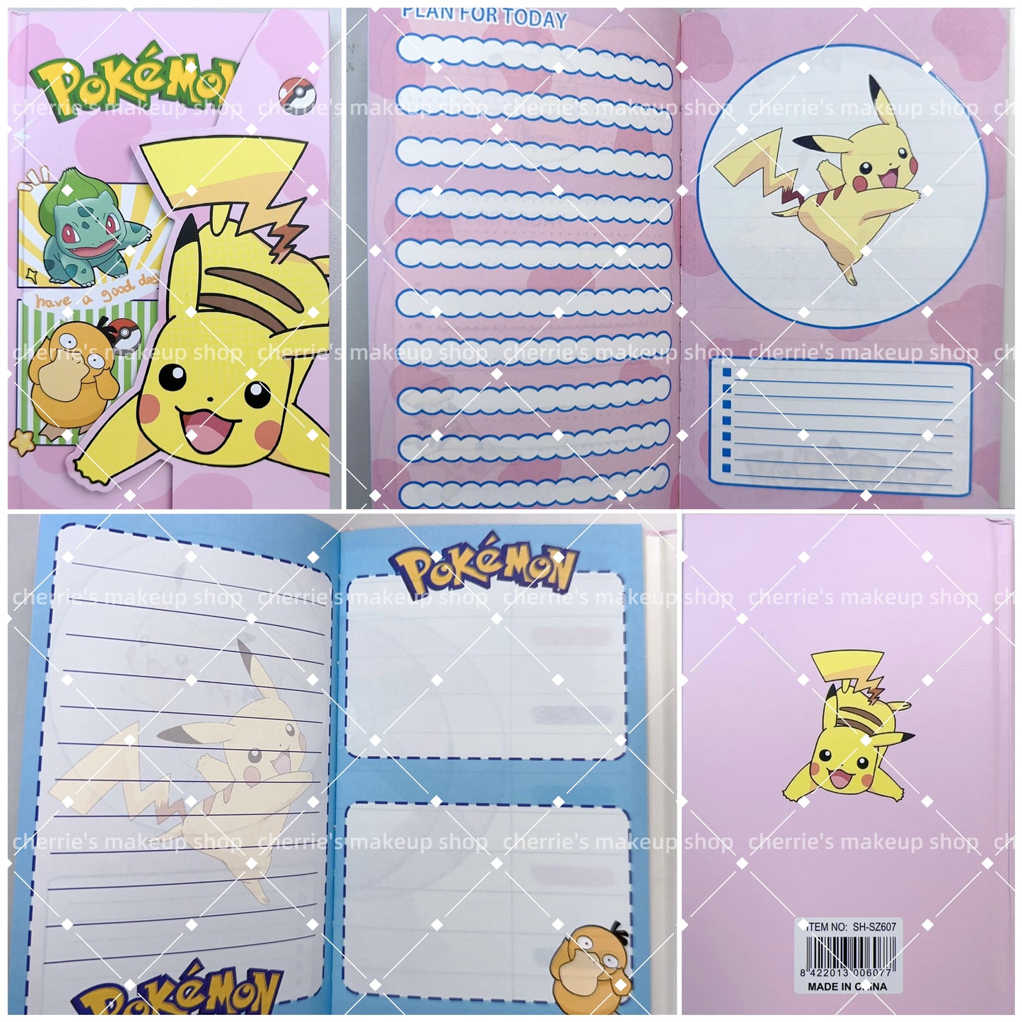 Self-Pick Pokemon NOTEBOOK