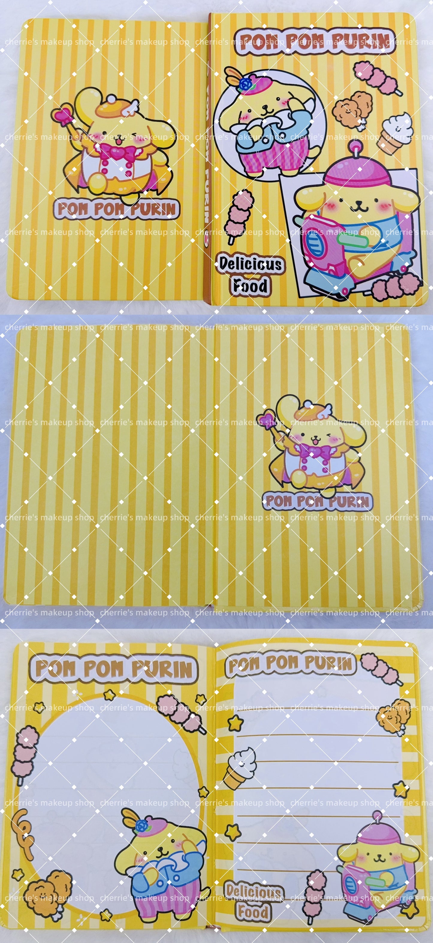 Self-Pick PomPom NOTEBOOK