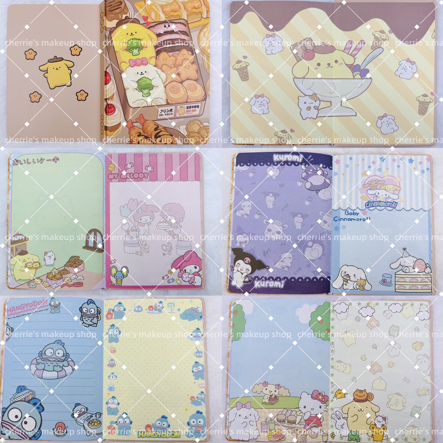 Self-Pick PomPom NOTEBOOK