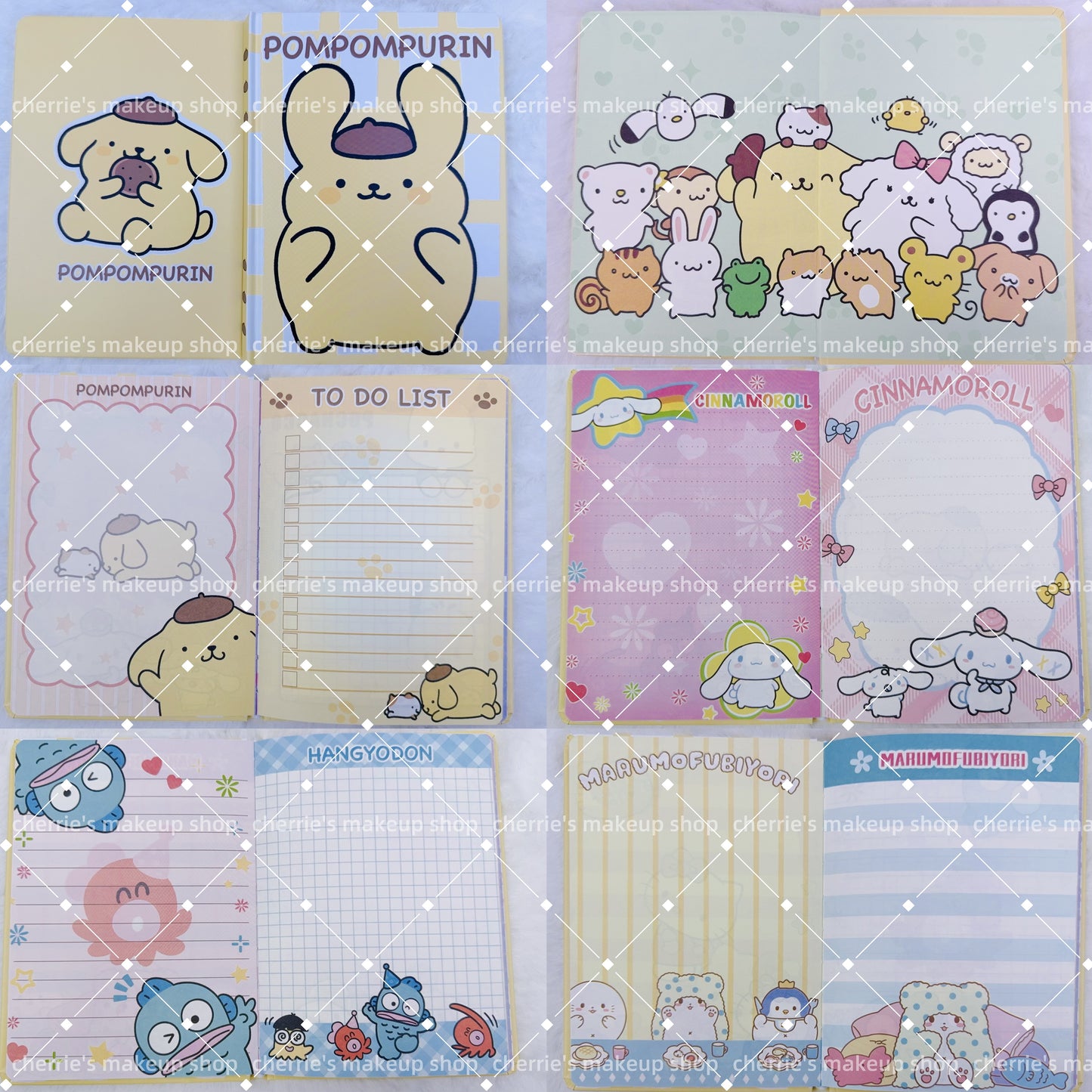 Self-Pick PomPom NOTEBOOK