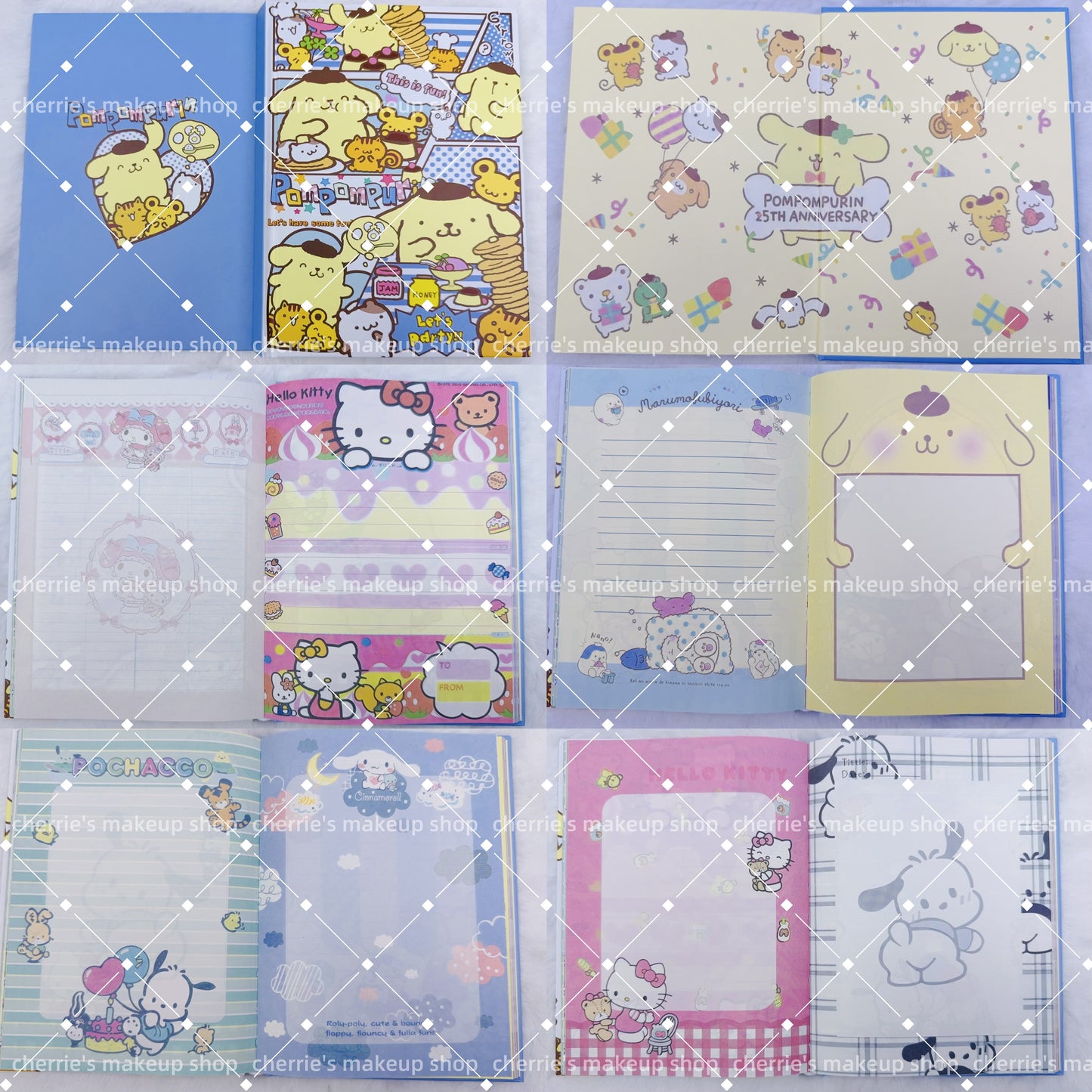 Self-Pick PomPom NOTEBOOK